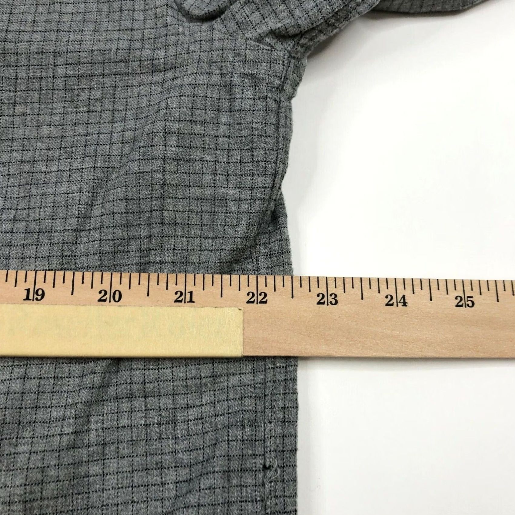 Everlane Everlane Gray Button-Up Shirt Mens Large 17/35 Casual Long Sleeve Cotton Regular Fit Leather? Size US L / EU 52-54 / 3 - 4 Thumbnail