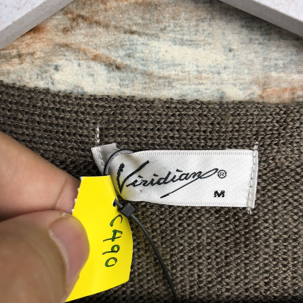 Japanese Brand DL Vinidia Dark Brown Cardigan Knitwear #C490 Size M / US 6-8 / IT 42-44 - 11 Thumbnail