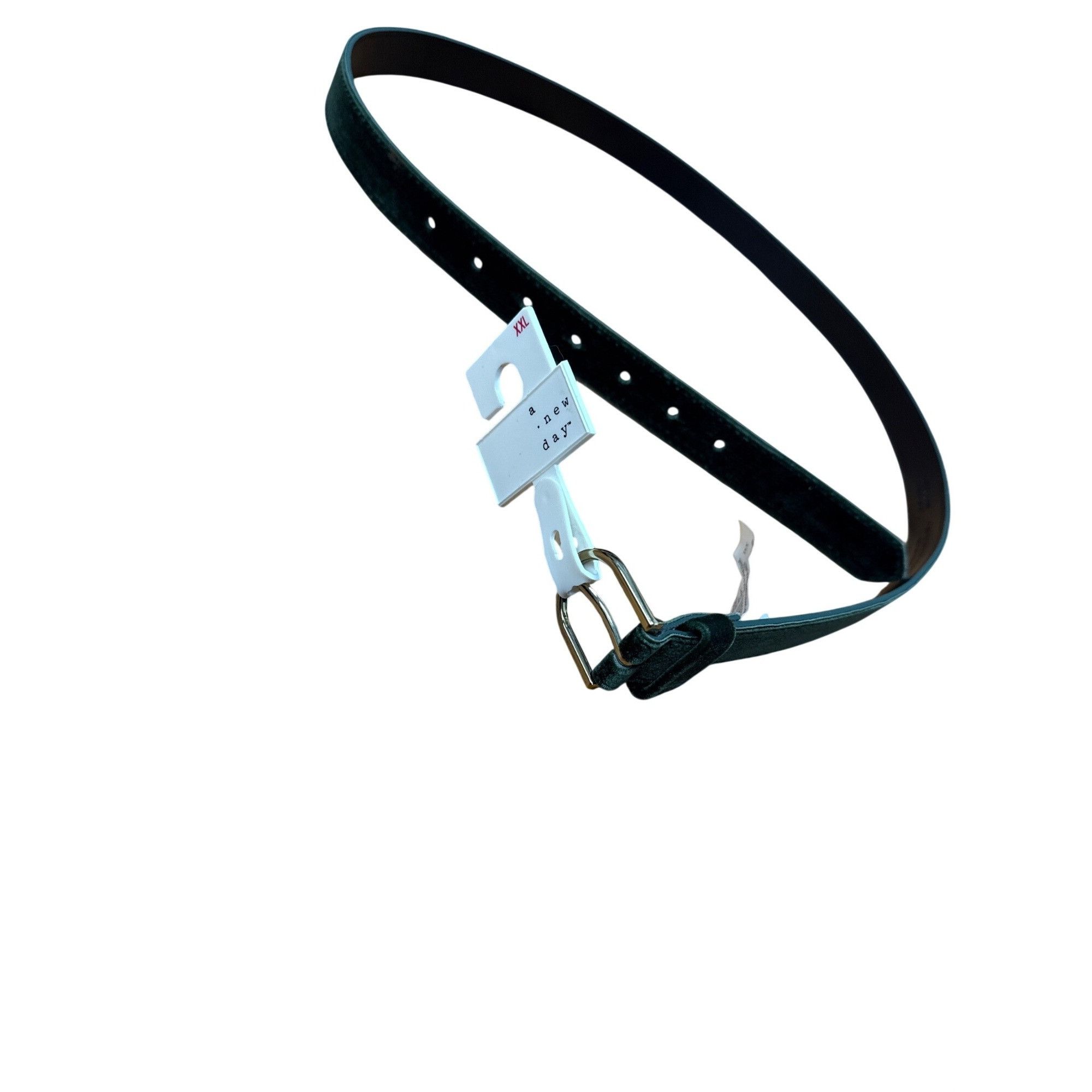 Other Classic Olive Green Velvet Belt XXL A New Day Gold Buckle Ad Size ONE SIZE - 1 Thumbnail