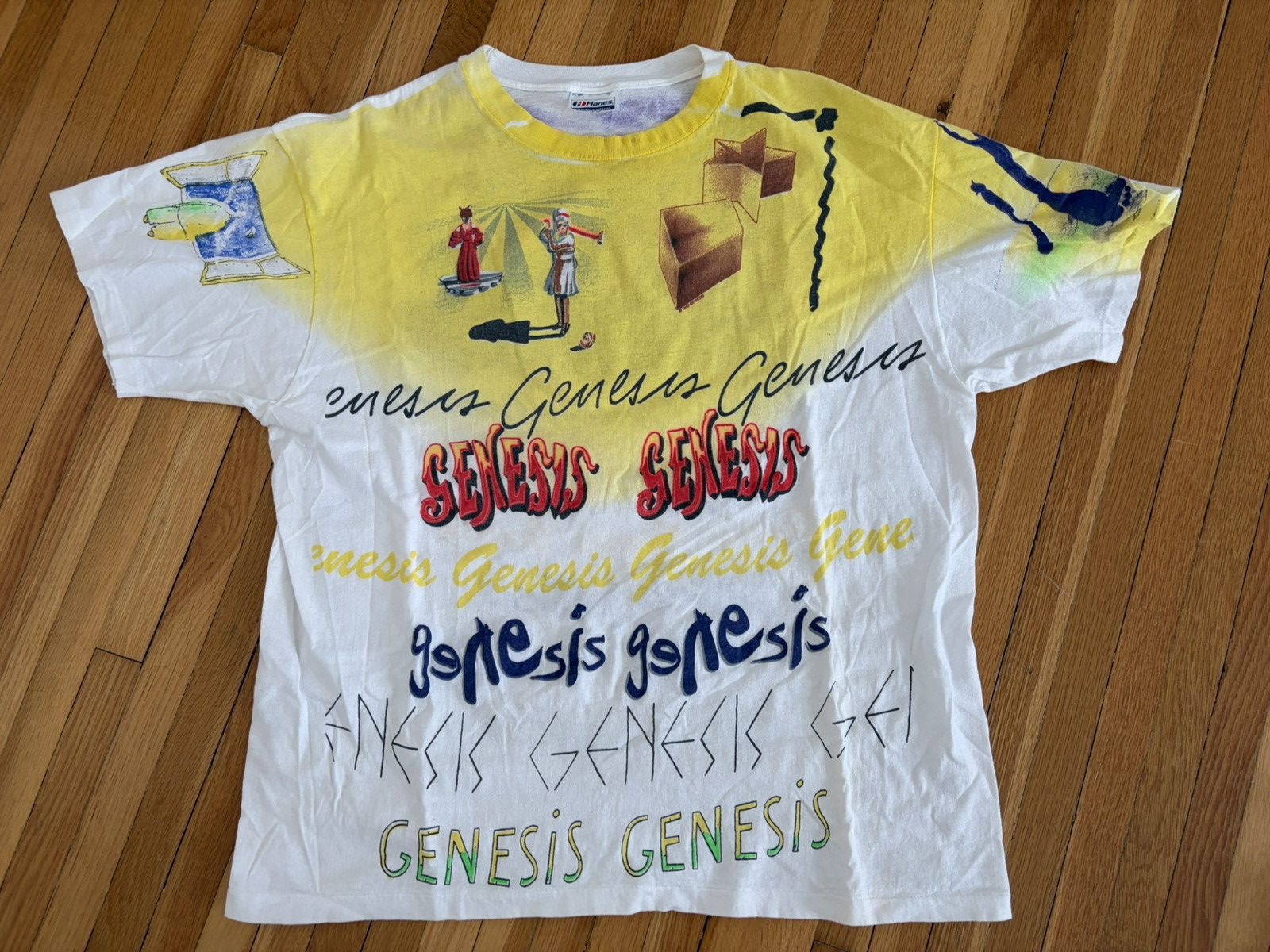 Band Tees Genesis 1992 tour tee Size US XL / EU 56 / 4 - 1 Thumbnail