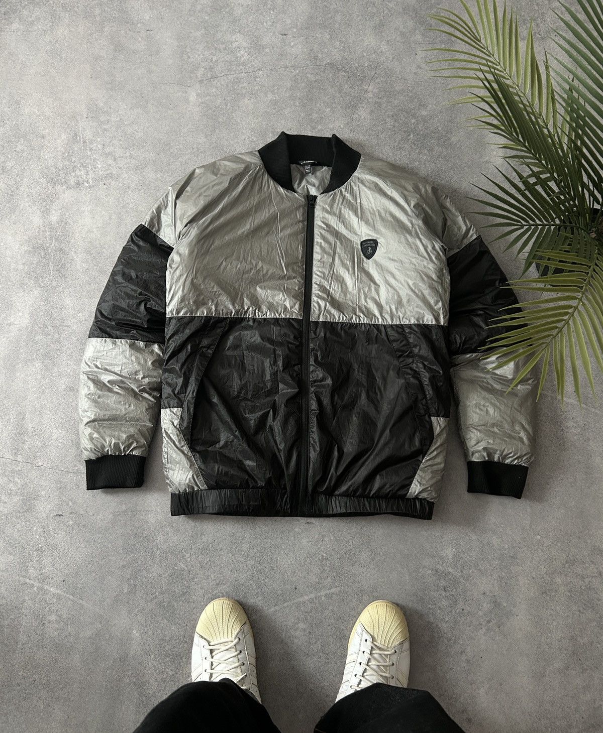 Lamborghini Automobile Lamborghini Micro puffer jacket silver jacket Size US S / EU 44-46 / 1 - 1 Thumbnail