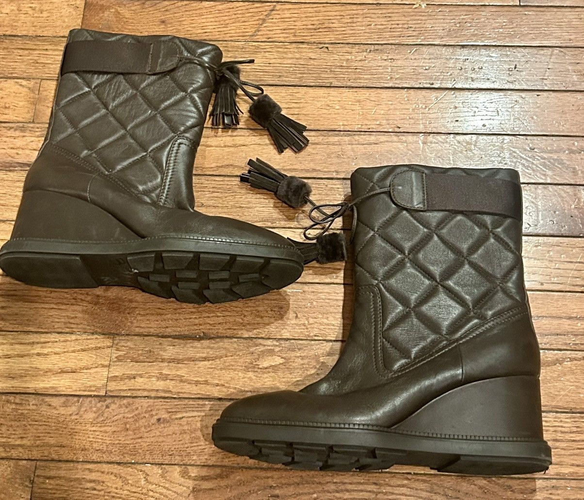 Aquatalia Aquatalia 'Caliana' Sheepskin Shearling Size US 10.5 / IT 40.5 - 14 Thumbnail