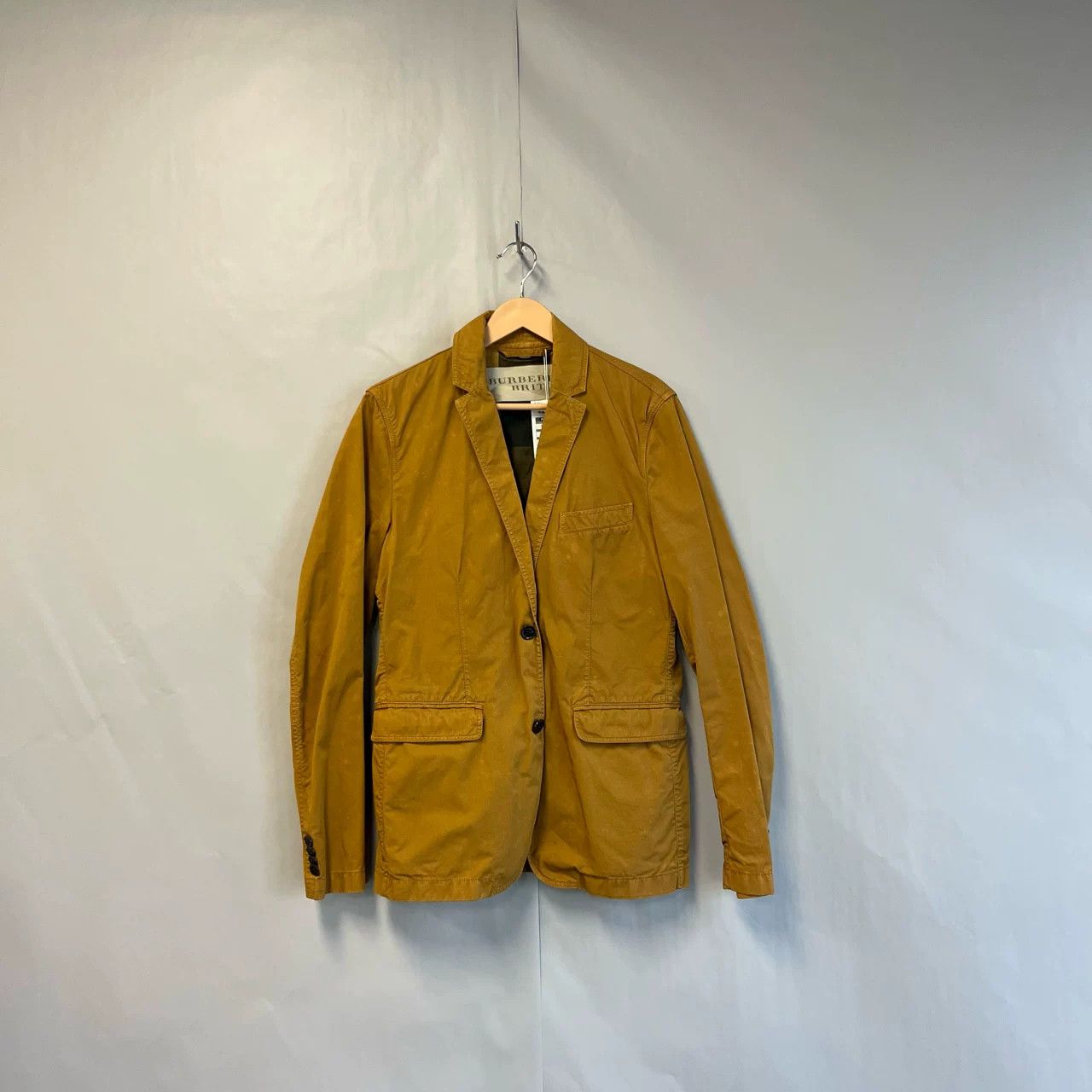 Burberry Burberry Yellow Denim Jacket S Size US S / EU 44-46 / 1 - 1 Thumbnail