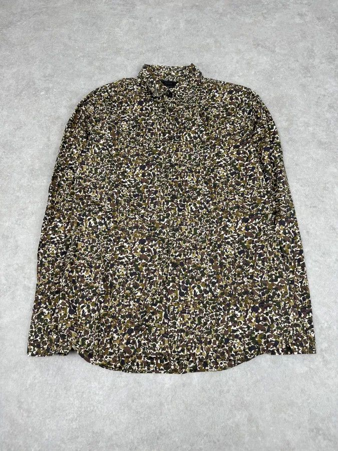 Prada SS2007 Prada Camo Military Shirt Size US L / EU 52-54 / 3 - 1 Thumbnail