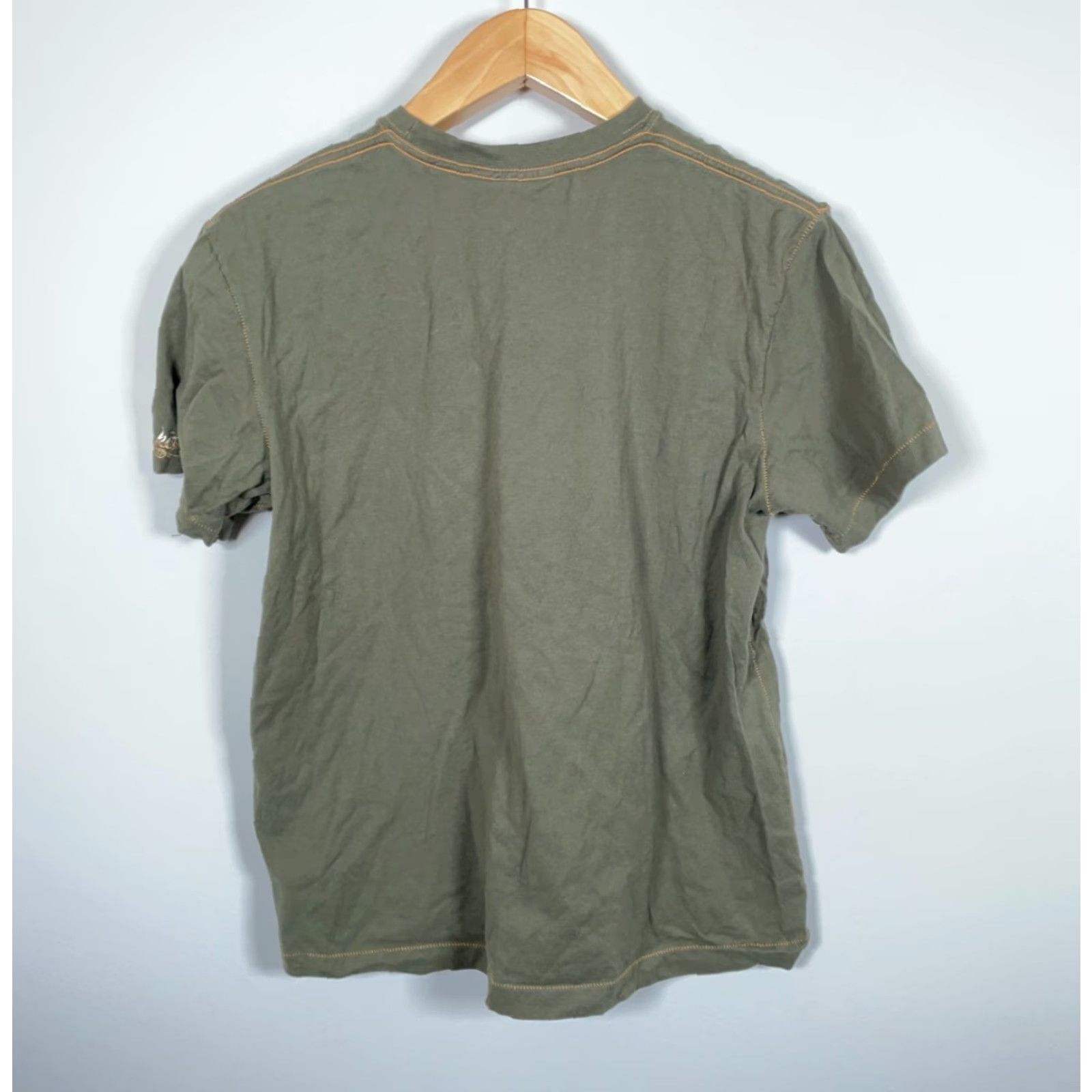 Star Wars Marc Ecko Star Wars Yoda T-Shirt Men’s Medium Graphic Print Crew Neck Short Sleeve Green 100% Cotton 2008 Vintage No) Size US M / EU 48-50 / 2 - 2 Thumbnail