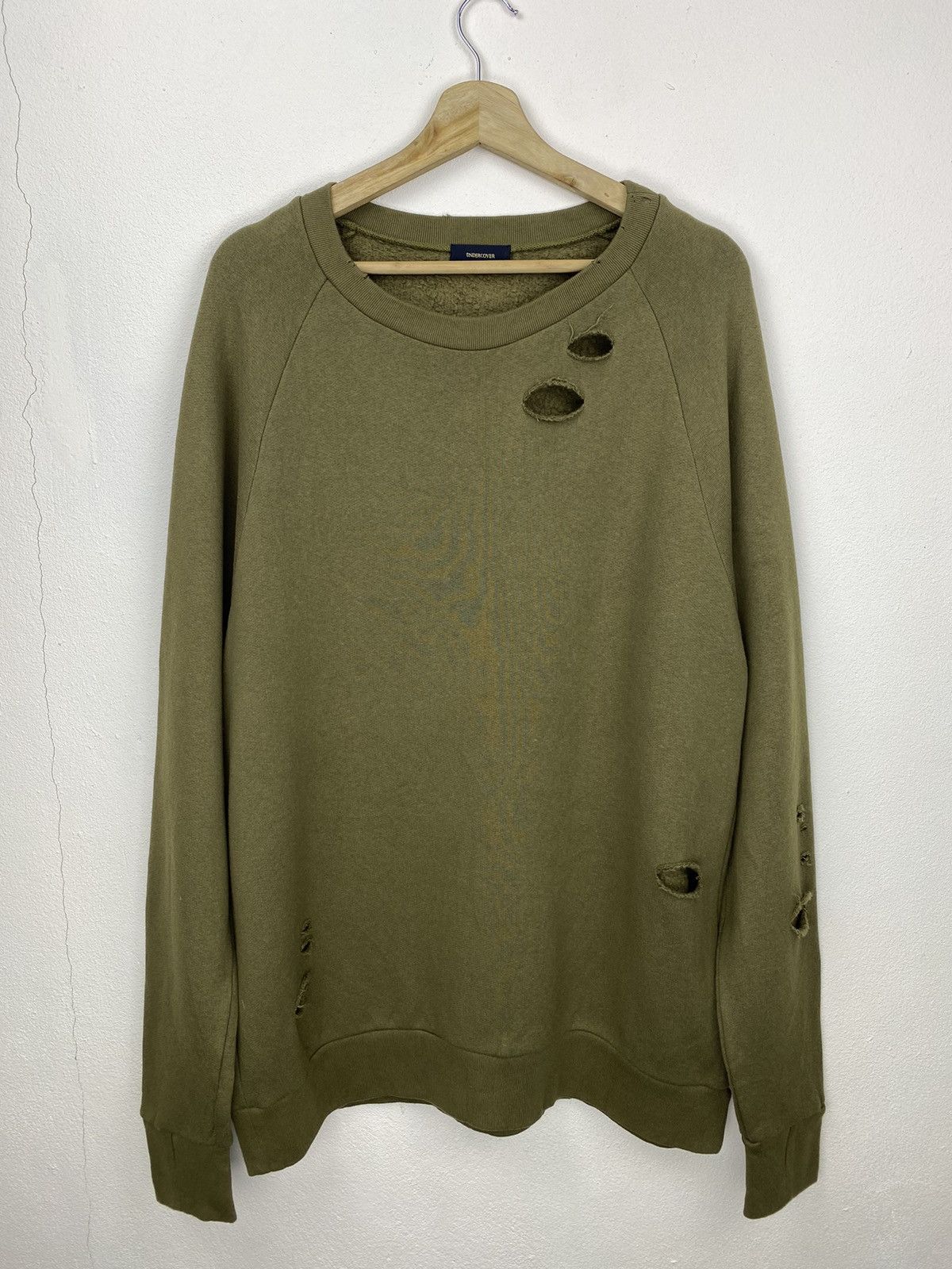 Jun Takahashi UNDERCOVER by Jun Takahashi Ripped Oversized Jumper Size US M / EU 48-50 / 2 - 1 Thumbnail