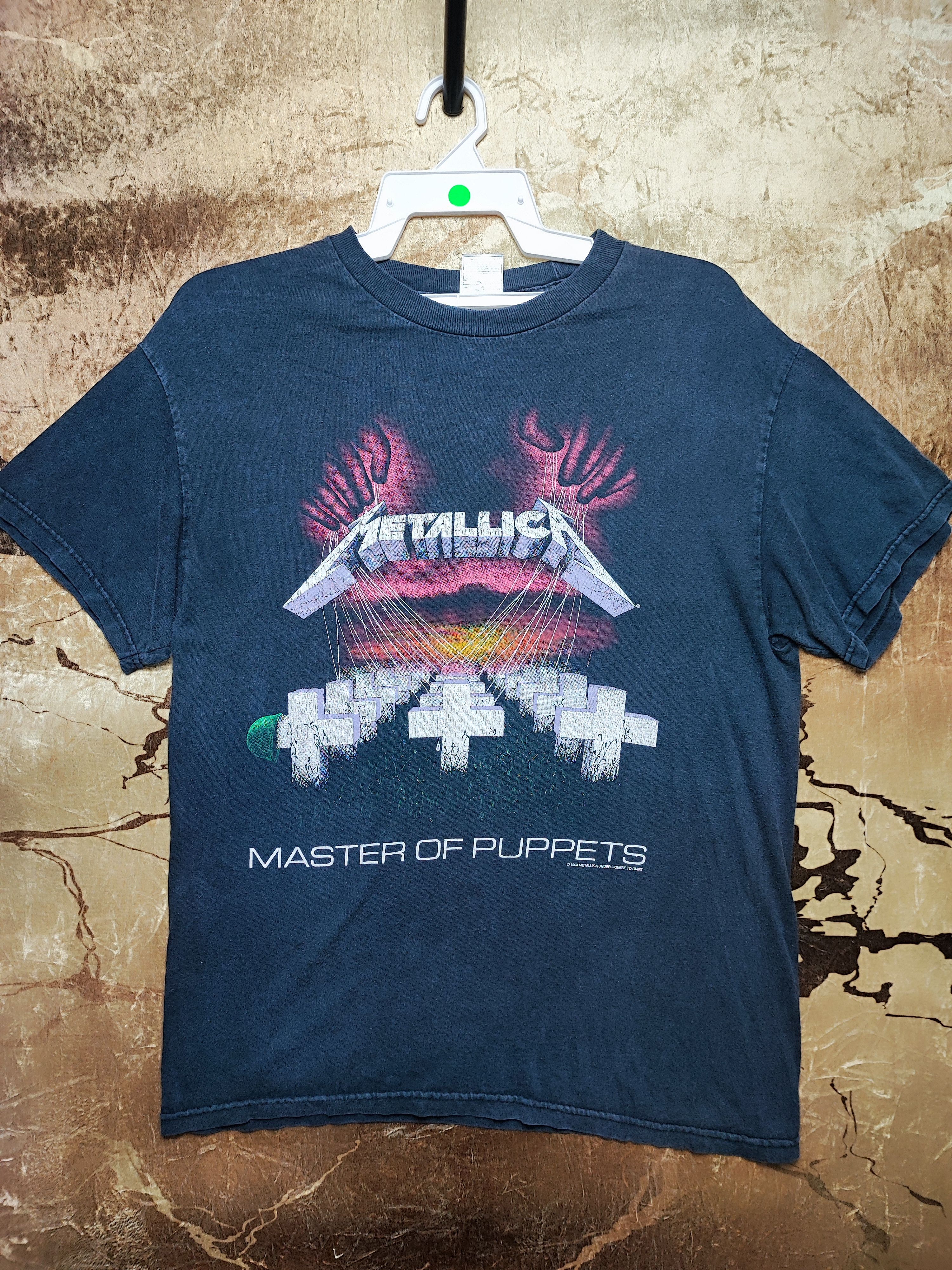 Band Tees Metallica Master Of Puppets Band Tee T Shirt Size US L / EU 52-54 / 3 - 3 Thumbnail