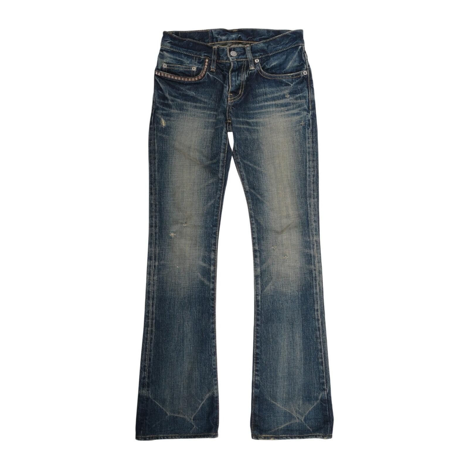 Hysteric Glamour Kinky Jeans Low Rise Flare Denim Jeans