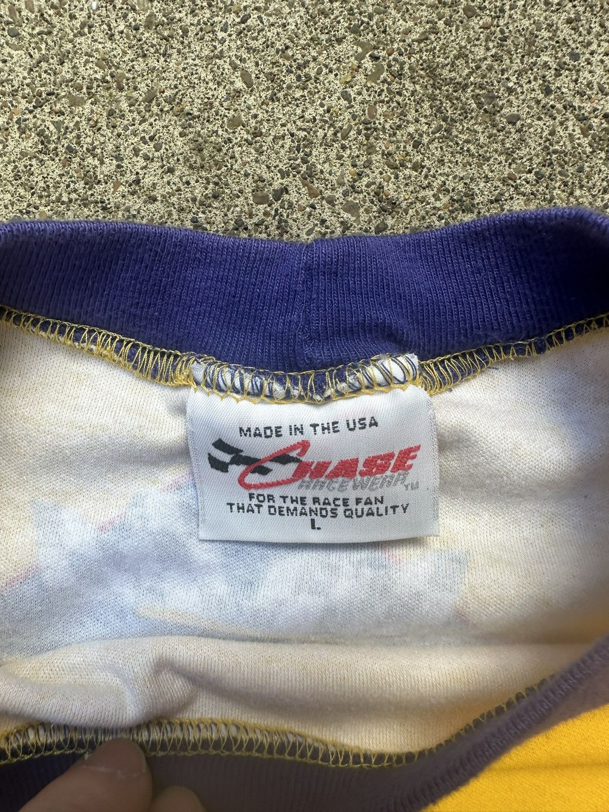 NASCAR Vintage Lowes Nascar Shirt Size US L / EU 52-54 / 3 - 3 Thumbnail