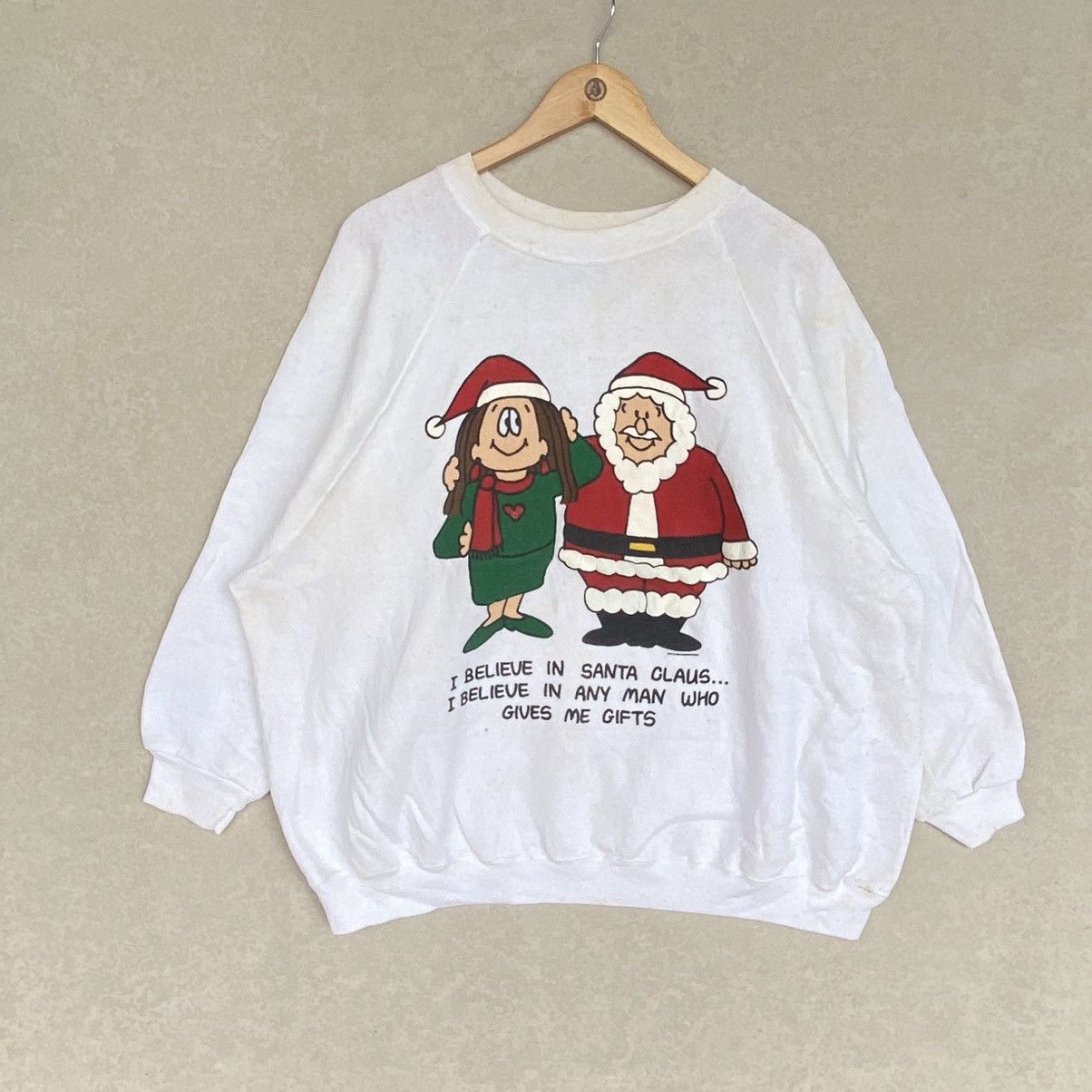 Other Vintage Mr Santa Clause Logo Printed Crewneck Sweatshirt Size XL / US 12-14 / IT 48-50 - 1 Thumbnail