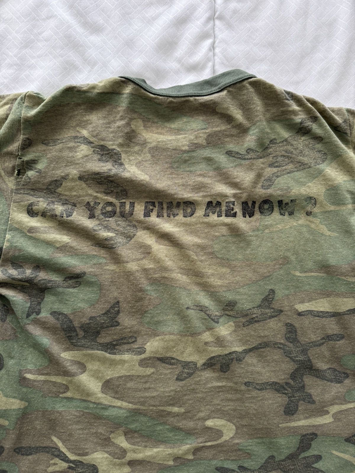 Vintage Thrashed Vintage Camo Tee Size US S / EU 44-46 / 1 - 4 Thumbnail