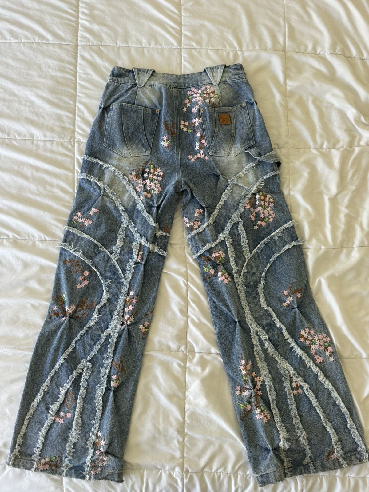 Bad Son Badson Cherry blossom denim Size 34 (L) | Grailed