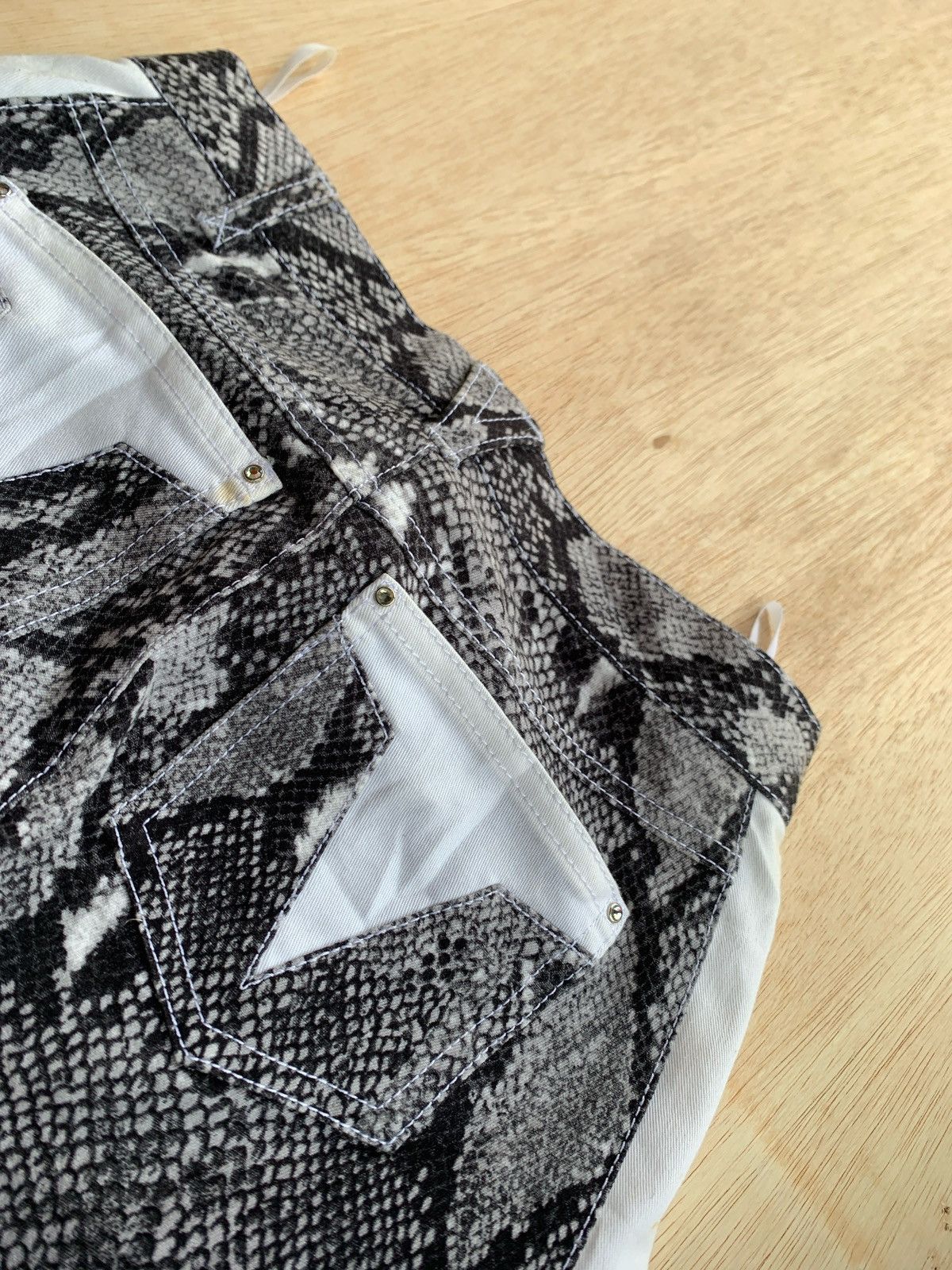 Hysteric Glamour × If Six Was Nine × Japanese Brand Vintage Japanese Snake Ifsixwasnine Lgb style Pants Size 28" / US 6 / IT 42 - 6 Thumbnail