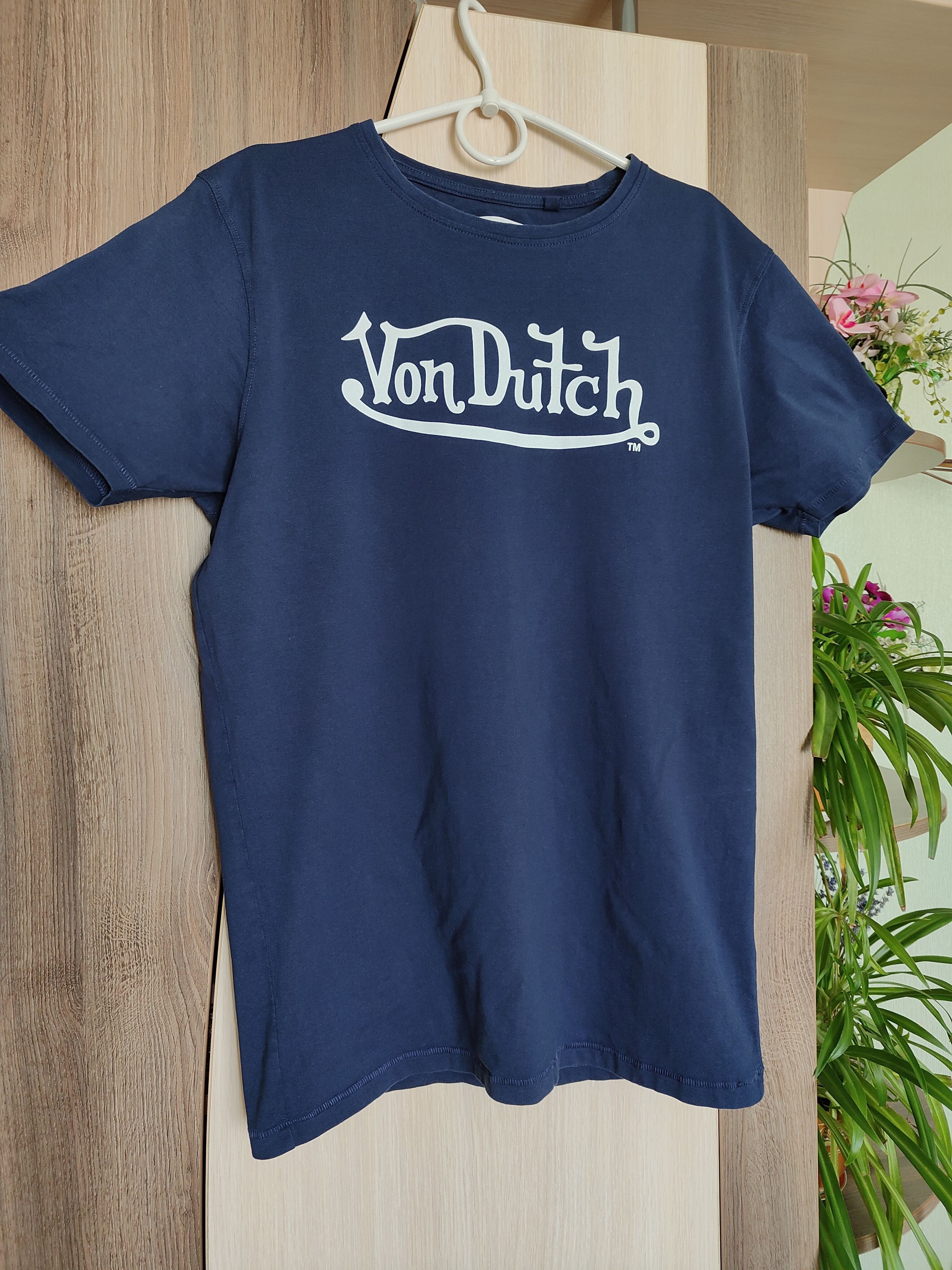Von Dutch Von Dutch T-shirt Von Dutch Navy Blue Shirt Tee M/L Size US M / EU 48-50 / 2 - 3 Thumbnail