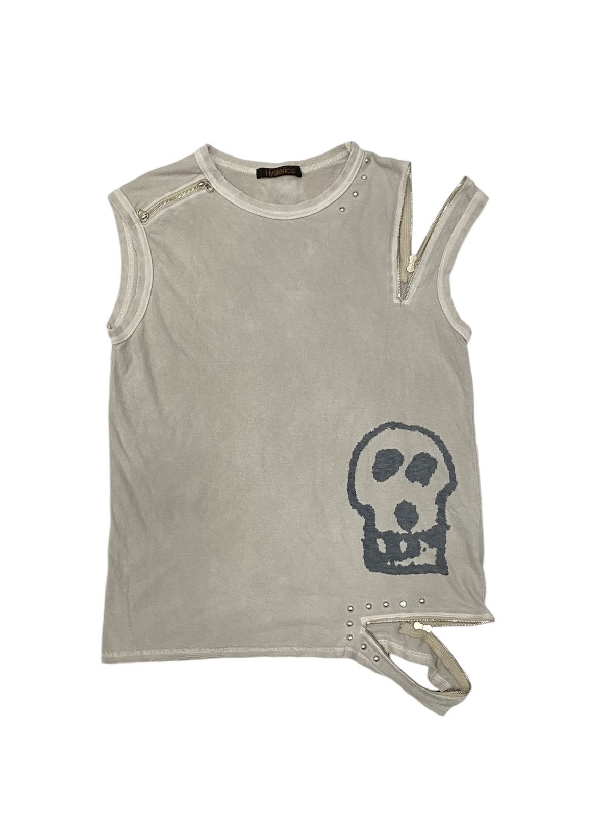 Hysteric Glamour 1990s Hysteric Skull, zipper studs and bondage Size S / US 4 / IT 40 - 1 Thumbnail