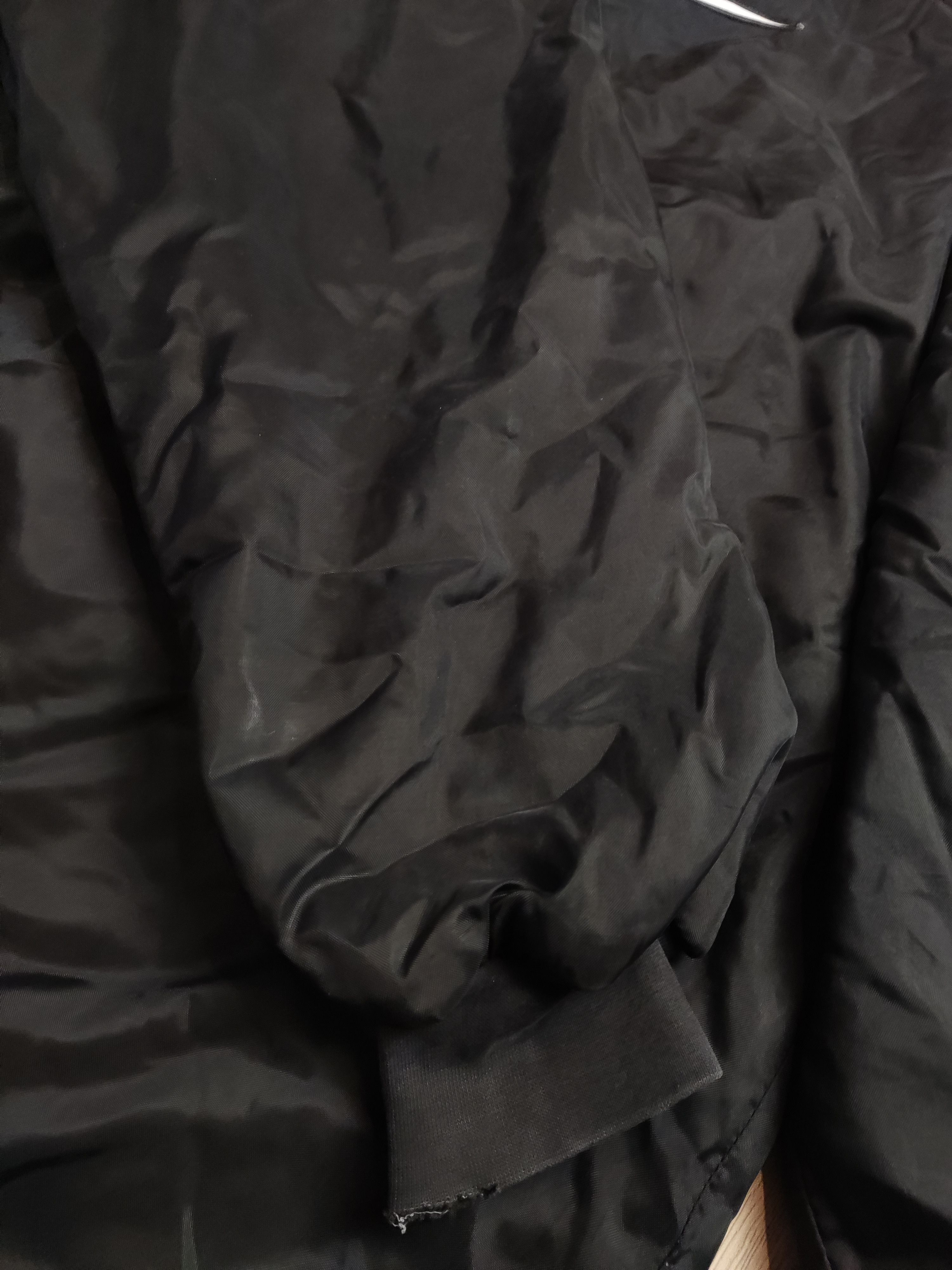 Japanese Brand × Nike Vintage NIKE 90s oversized distressed swoosh logo bomber zip Size US L / EU 52-54 / 3 - 17 Thumbnail