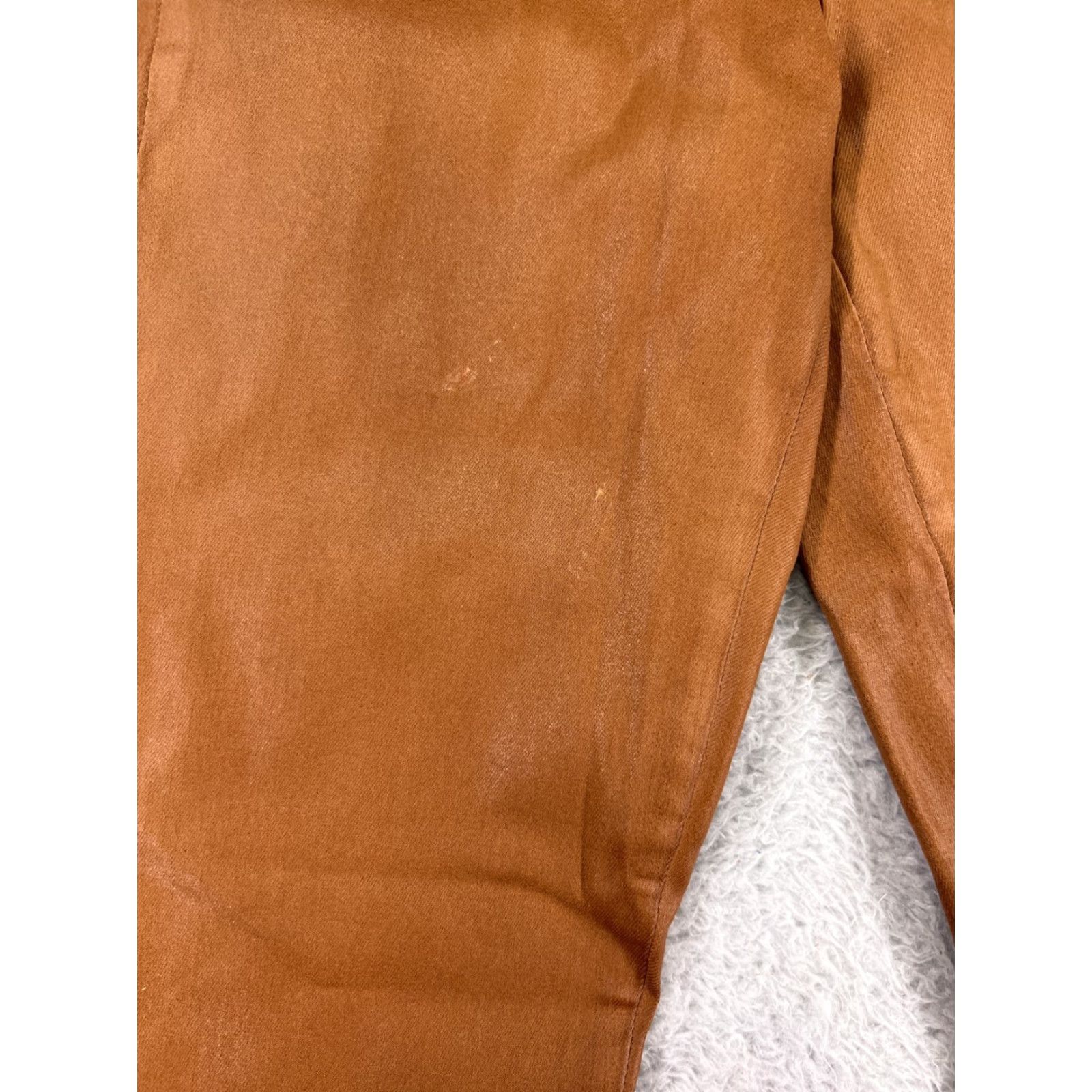 L'AGENCE L'agence L'agence Jeans Women 26 Brown Skinny Ankle Zip Leather Look Denim 5-Pocket Design Vintage No Size 26" / US 2 / IT 38 - 5 Thumbnail