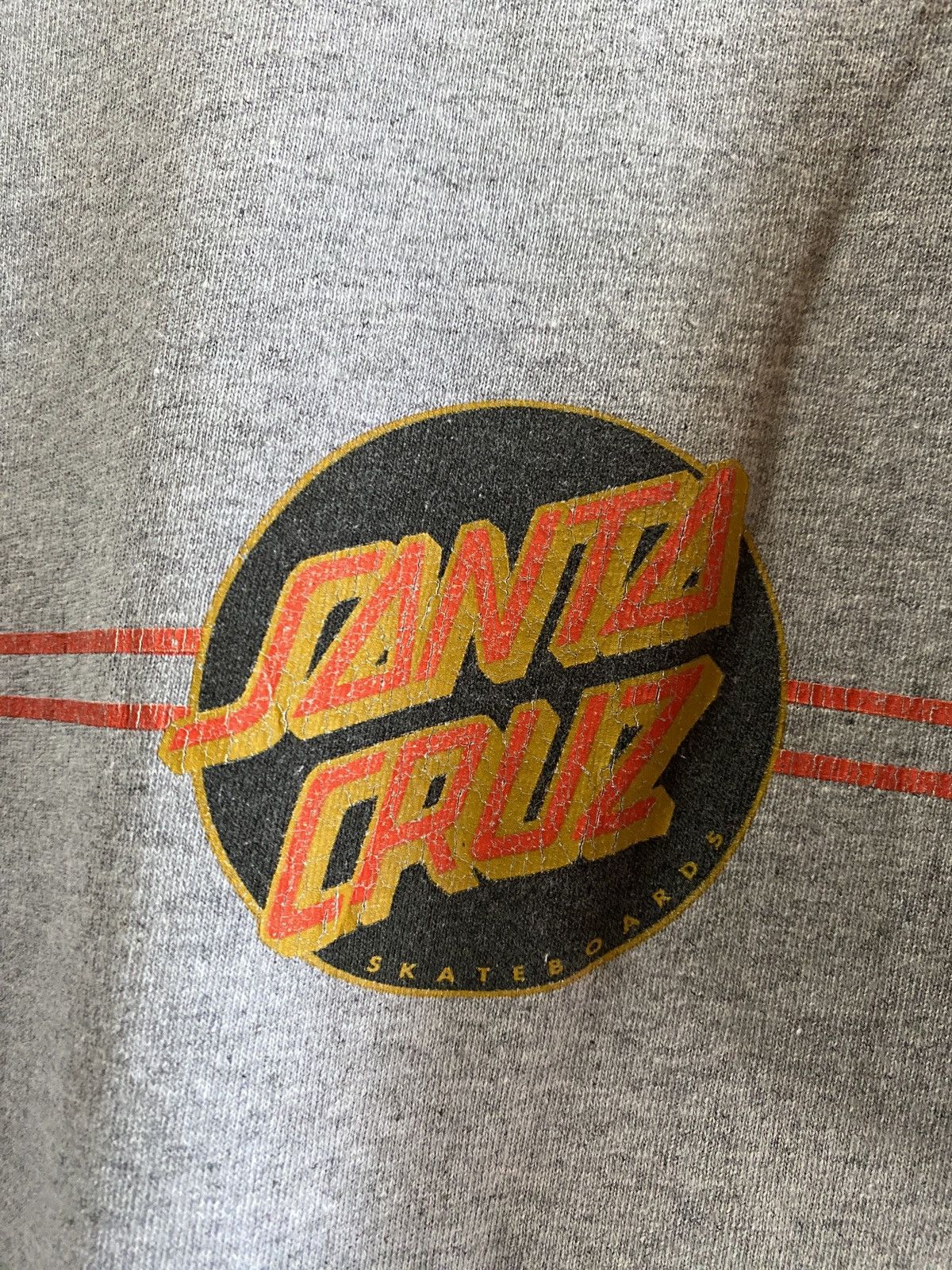 Santa Cruz Skateboards × Vintage Vintage 90s OG Santa Cruz Skateboards big Logo Size US L / EU 52-54 / 3 - 6 Thumbnail