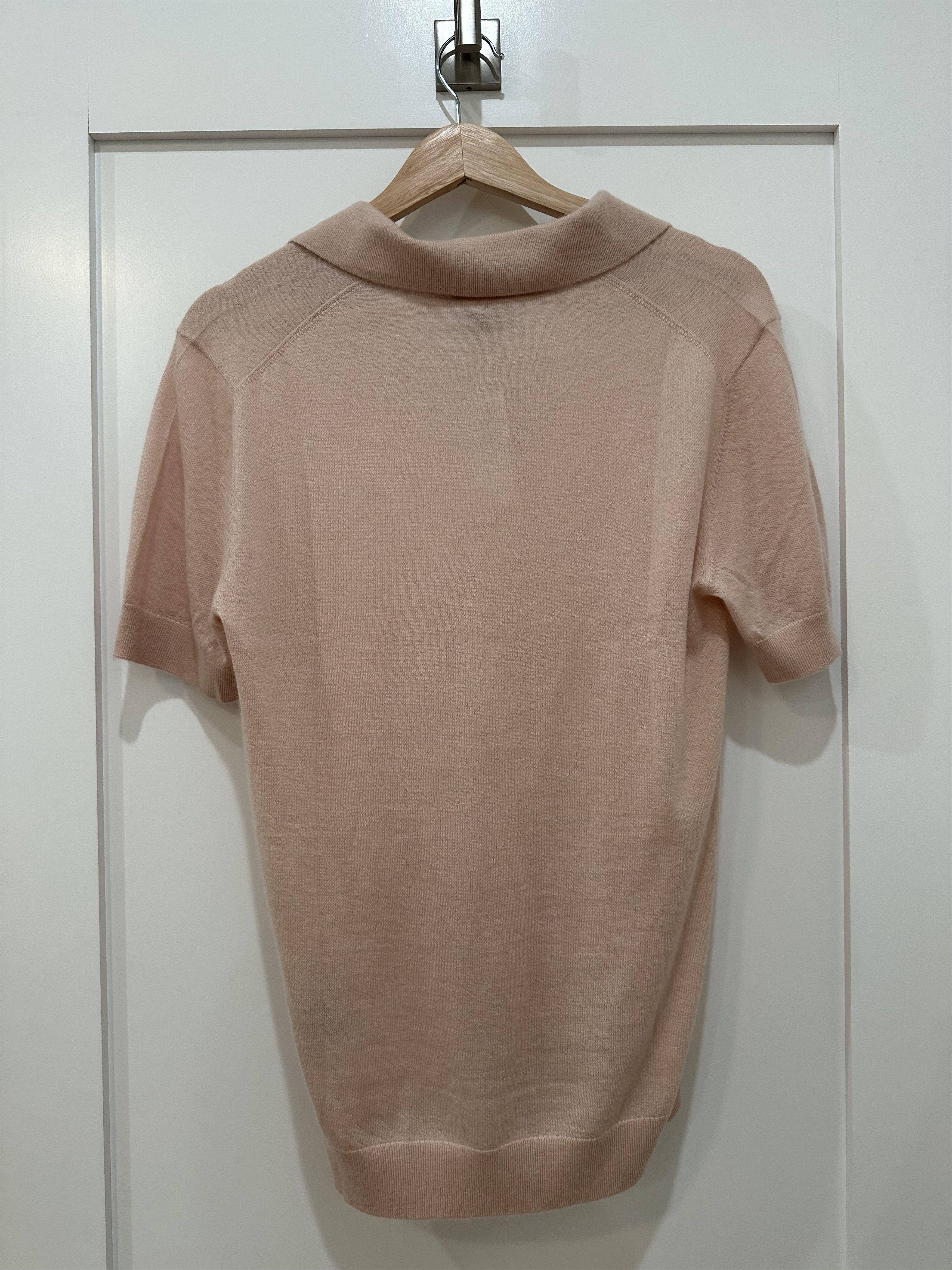 Todd Snyder NTW Todd Snyder Cashmere Knit Pink Polo Size US S / EU 44-46 / 1 - 4 Thumbnail