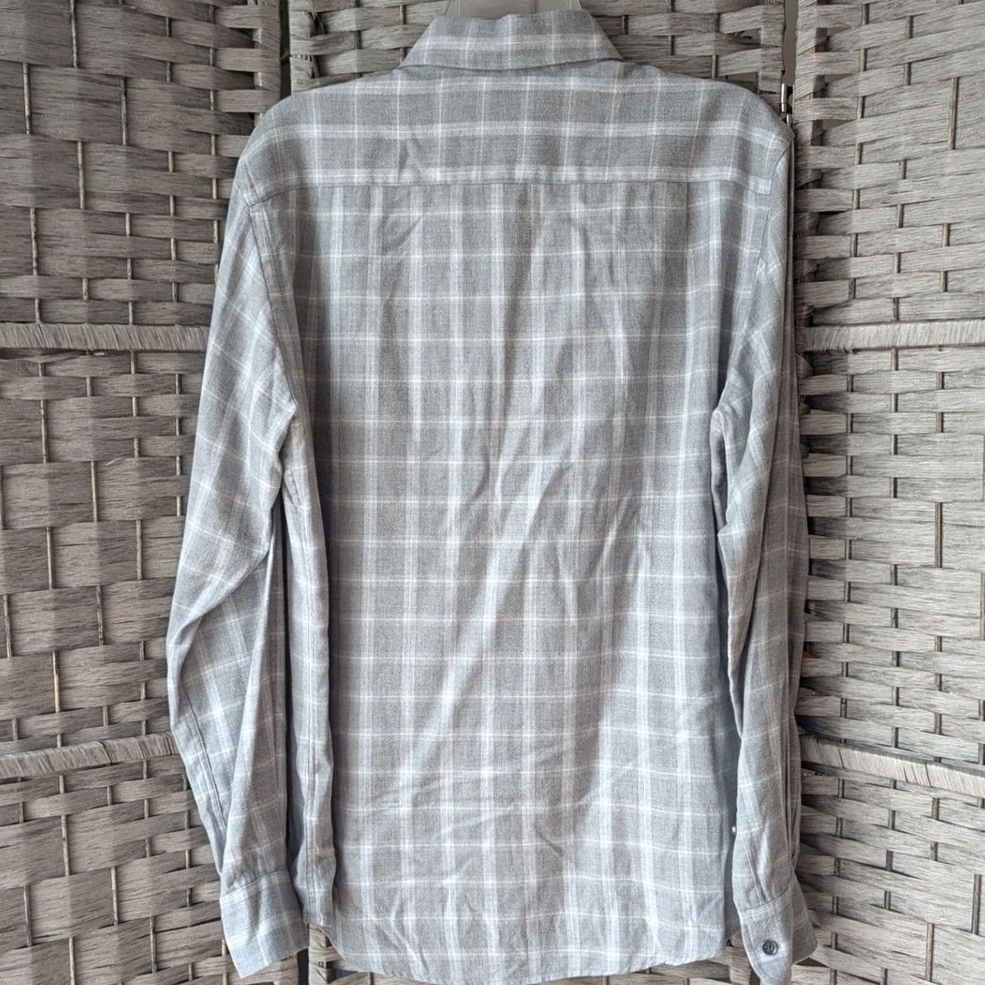 Rodd & Gunn Rodd & Gunn Grey White Plaid Sports Fit Italian Fabric Button Up Shirt Mens M Size US M / EU 48-50 / 2 - 3 Thumbnail