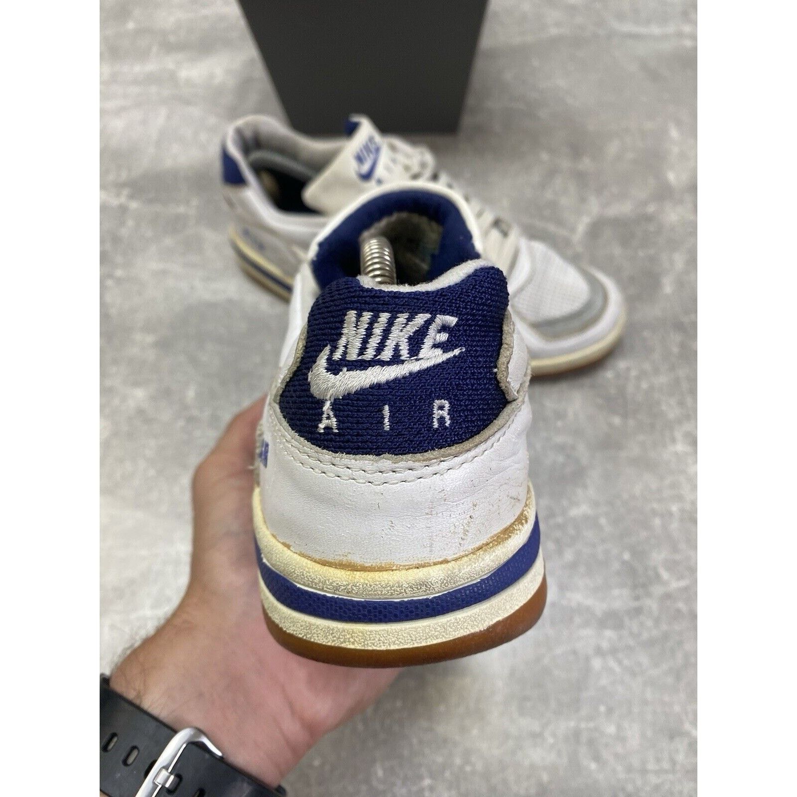 Nike × Vintage Vintage 90s Nike Air Tennis Sneakers White Size US 7.5; Size US 7.5 / EU 40-41 - 15 Thumbnail