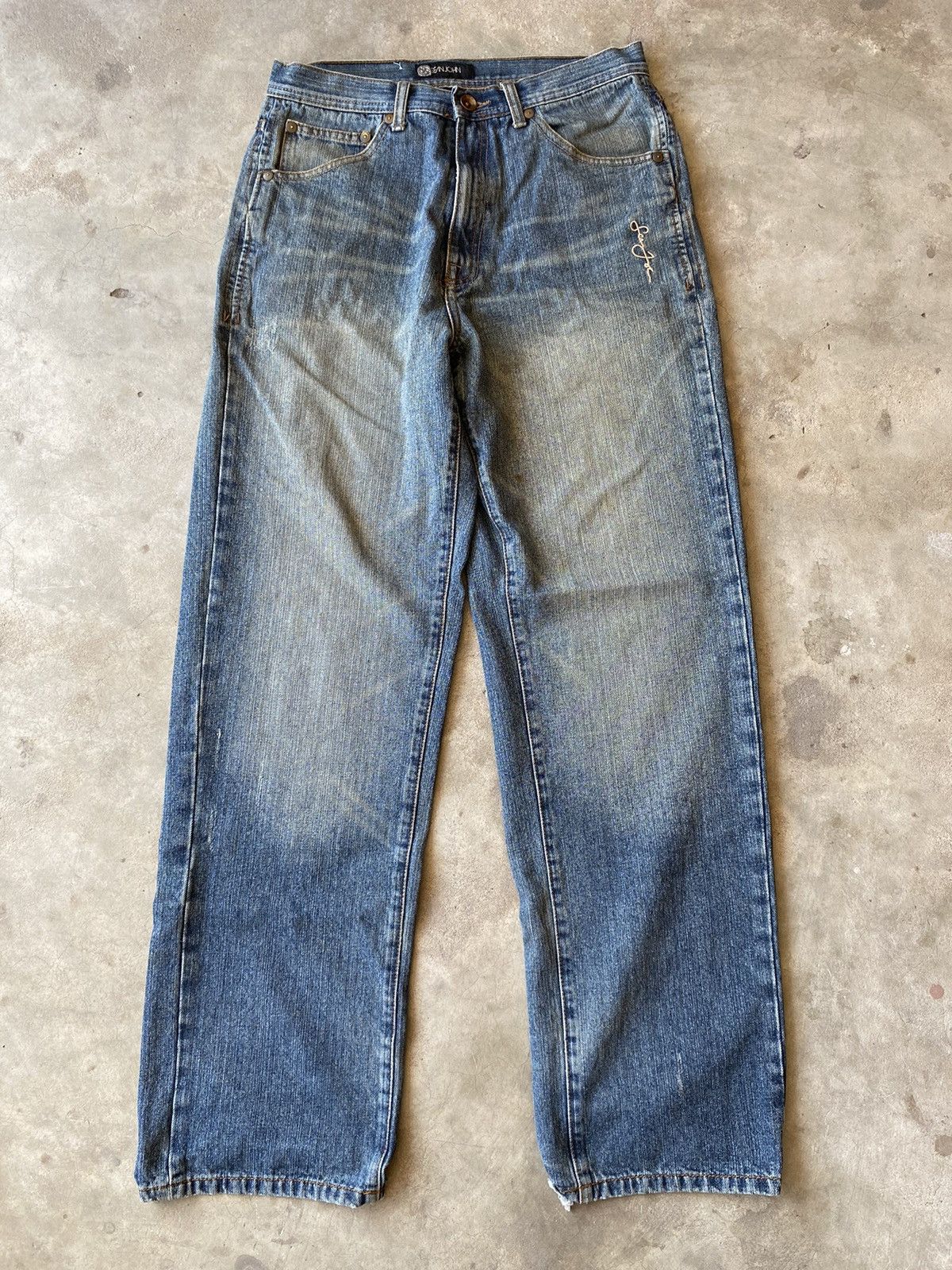Beauty Beast × If Six Was Nine × Sean John y2k sean john jeans pant embroidery Size US 32 / EU 48 - 5 Thumbnail
