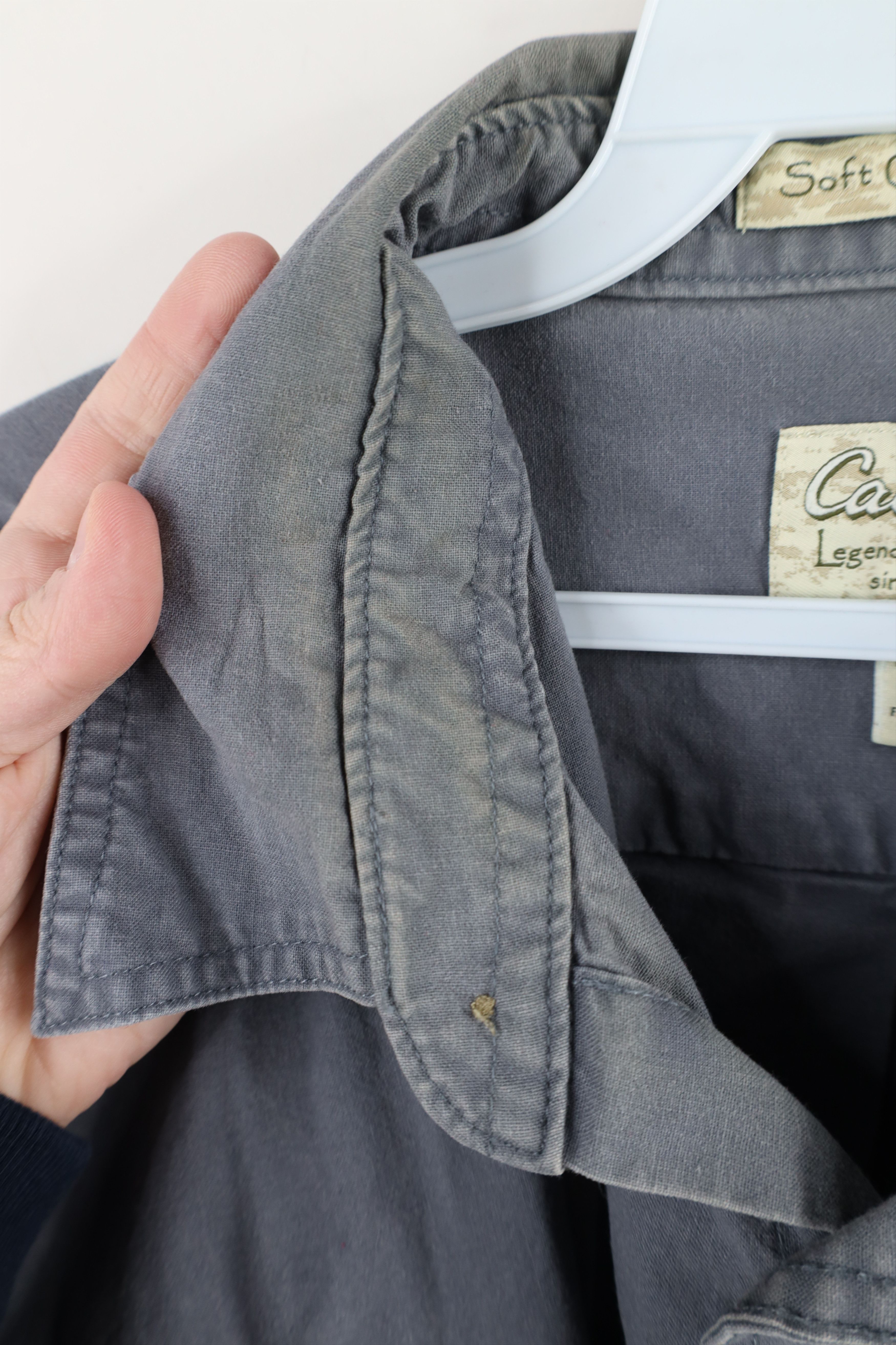 Cabelas × Vintage Vintage Cabelas Elbow Patch Soft Canvas Twill Button Shirt Size US XL / EU 56 / 4 - 9 Thumbnail