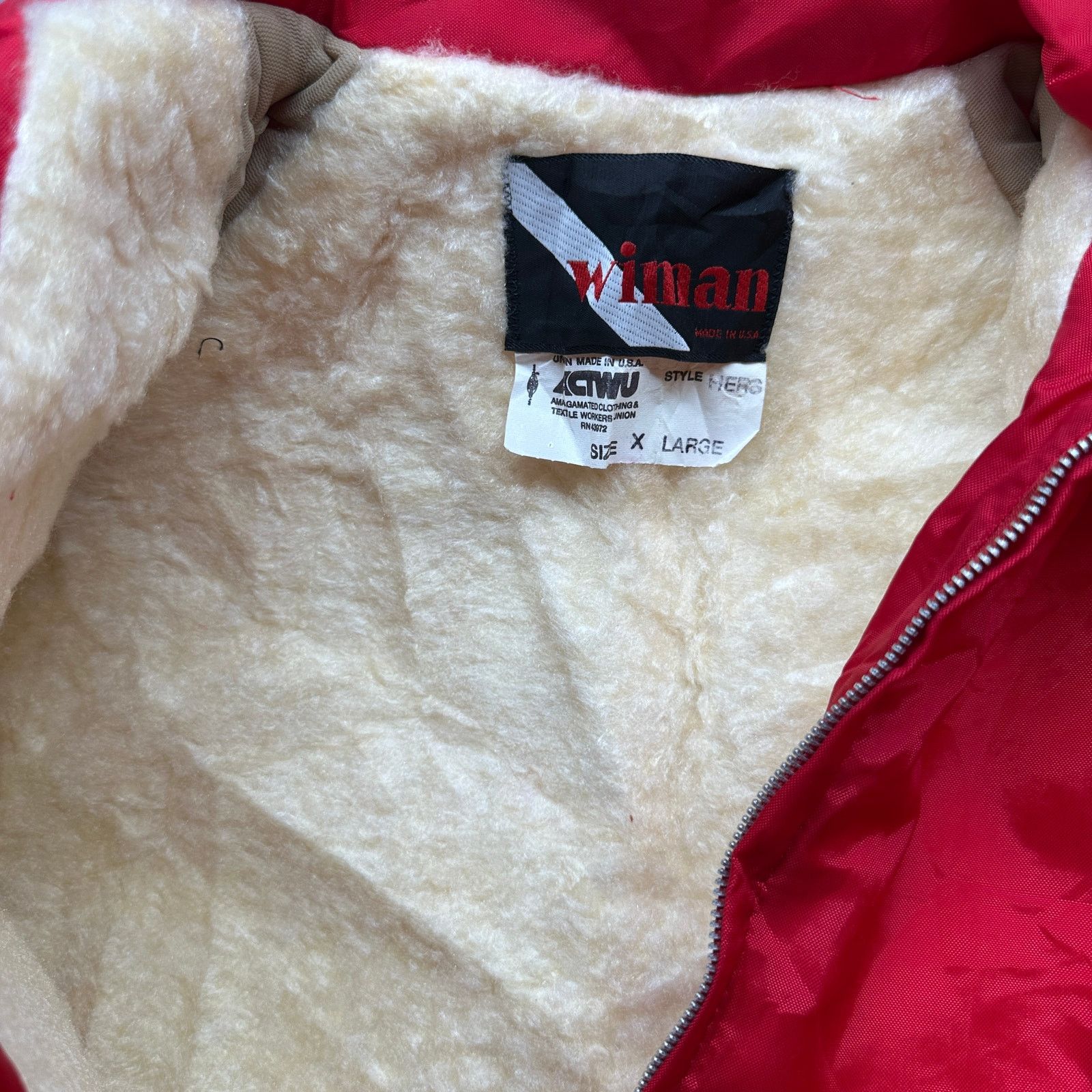 Other Vintage 70s Kent Seed Feeds Wiman Union Jacket Mens XL Lined Size US XL / EU 56 / 4 - 8 Thumbnail