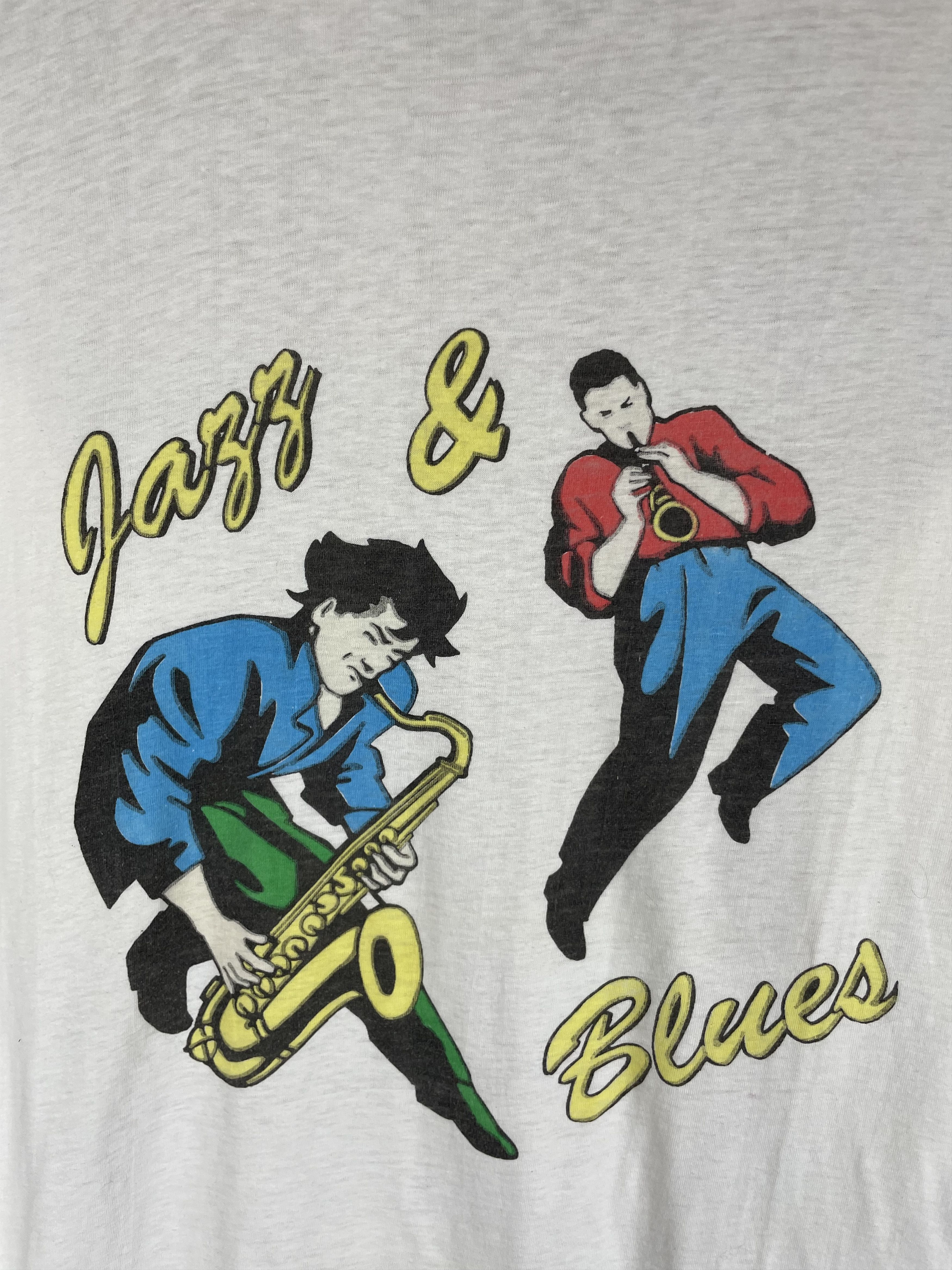 Vintage Vintgae Jazz Tee 90s Size US M / EU 48-50 / 2 - 4 Thumbnail
