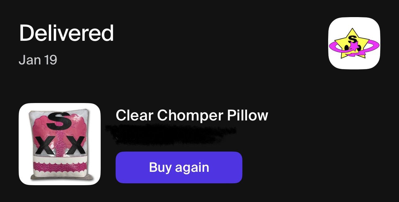 Sukamii ⚗️Sukamii Transparent Chomper Pillow⚗️ Size ONE SIZE - 5 Thumbnail