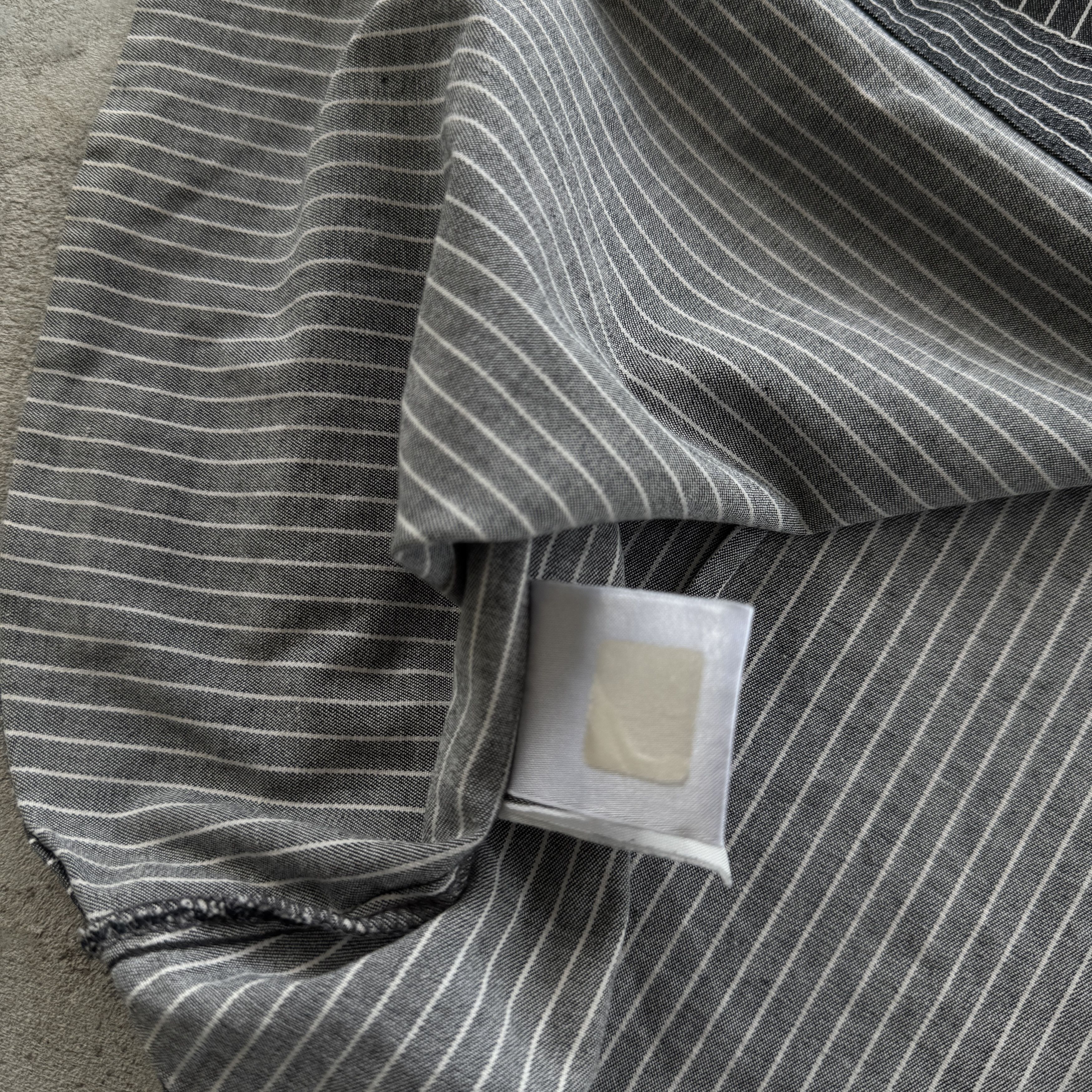 Versace Vintage 90s Versace Jeans Couture Striped Button Ups Shirt Size US XL / EU 56 / 4 - 8 Thumbnail