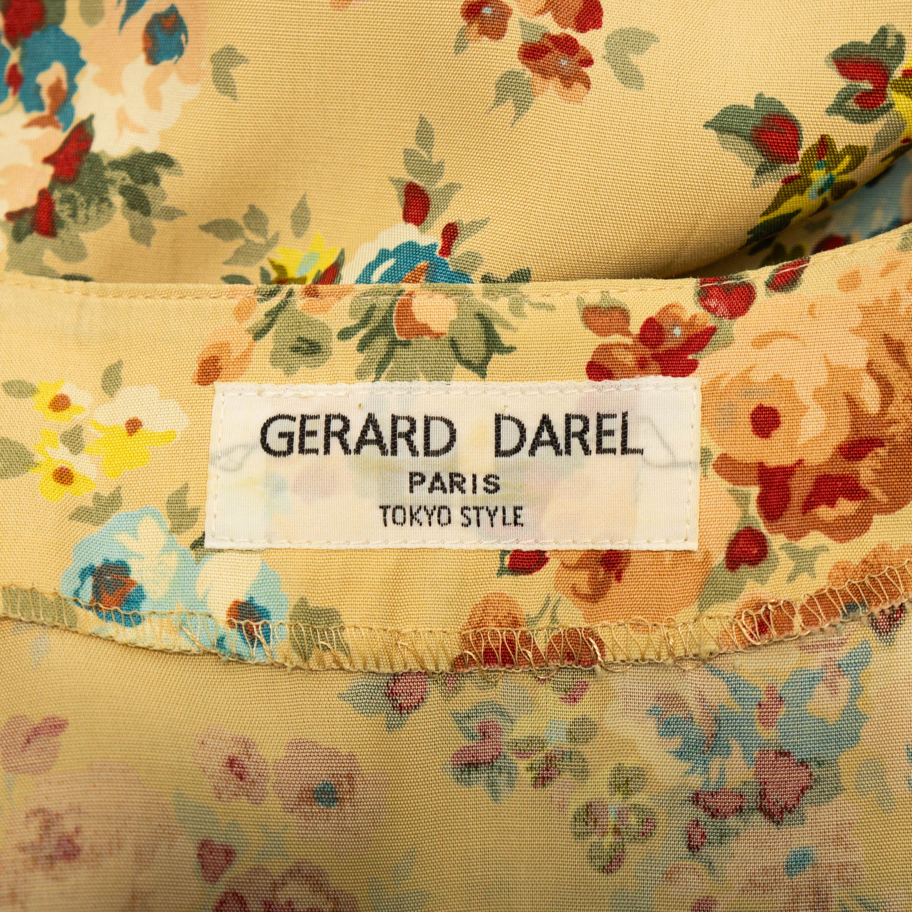 Gerard Darel GERARD DAREL Paris Tokyo Style Floral Dress Vintage Size S / US 4 / IT 40 - 7 Thumbnail