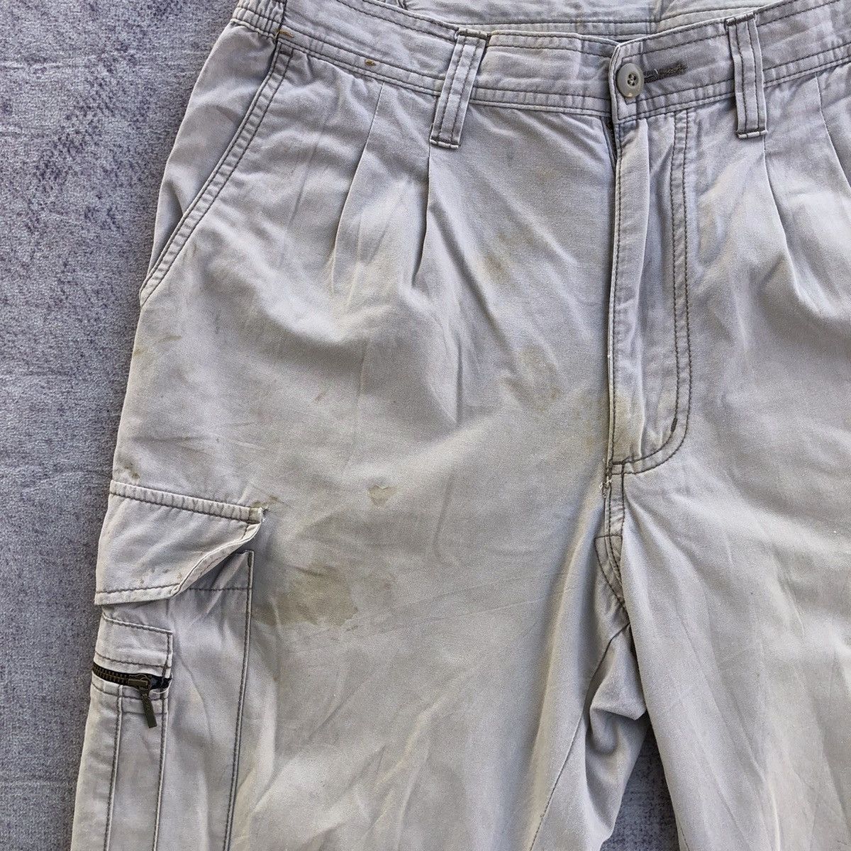 Other Faded Cargo Pants Multipocket Tactical Pants Size US 29 - 5 Thumbnail