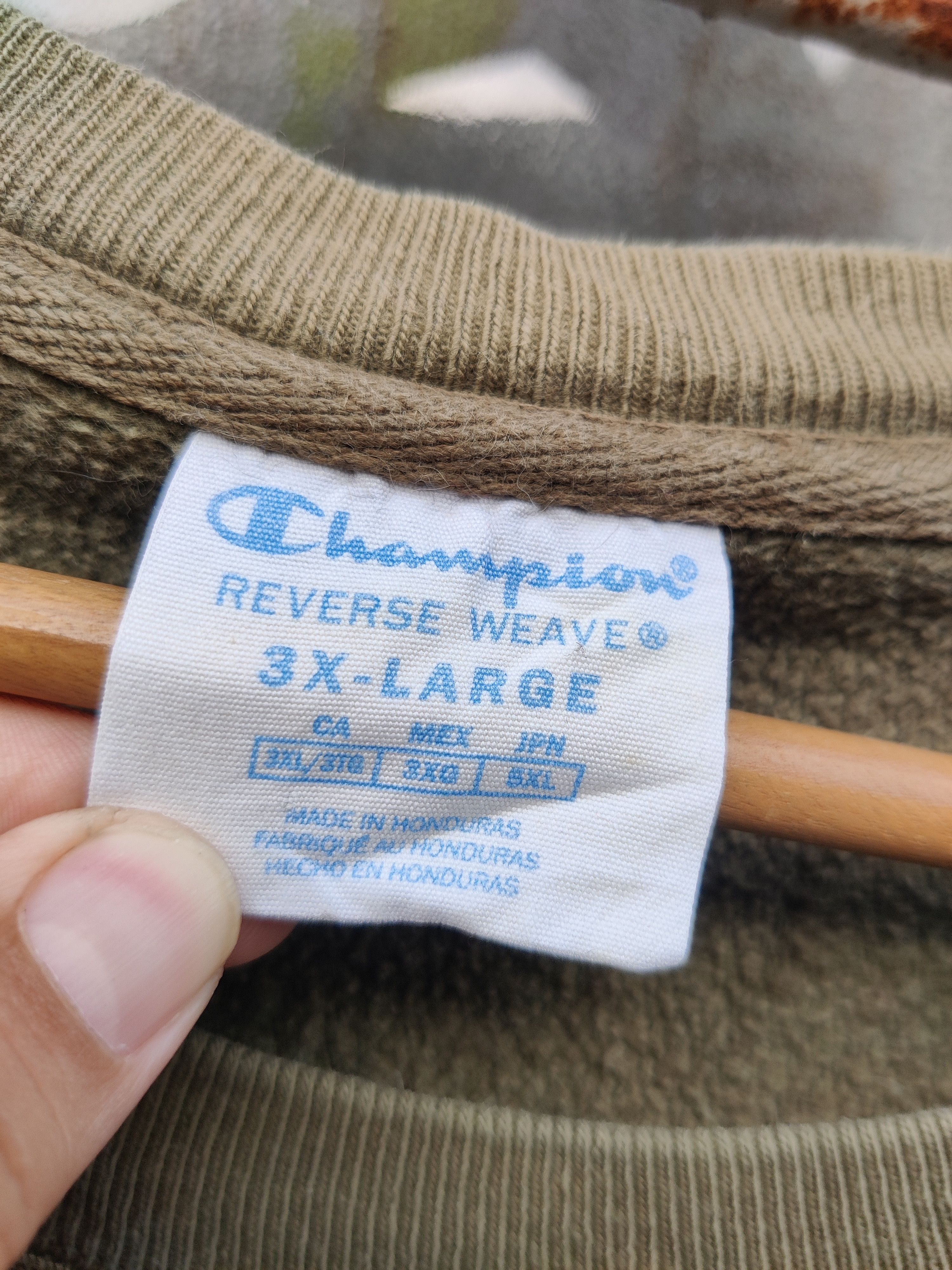 Champion Vintage Reverse Weave Champion Small Spell Out Sweatshirt Size US XXL / EU 58 / 5 - 7 Thumbnail