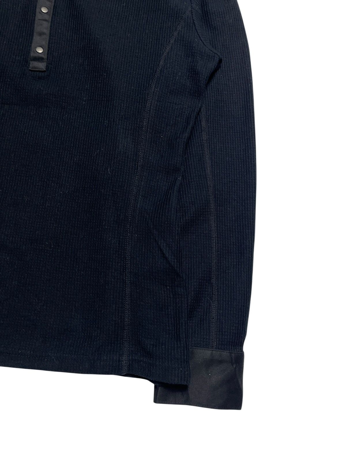 If Six Was Nine 2000’s Schlussel - Vkei Style Half Button Knit Longshirt Size US M / EU 48-50 / 2 - 4 Thumbnail
