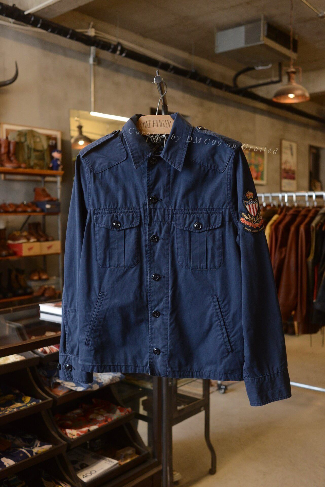 Polo Ralph Lauren POLO Jeans Navy Double Pocket Jacket M Size US M / EU 48-50 / 2 - 1 Thumbnail