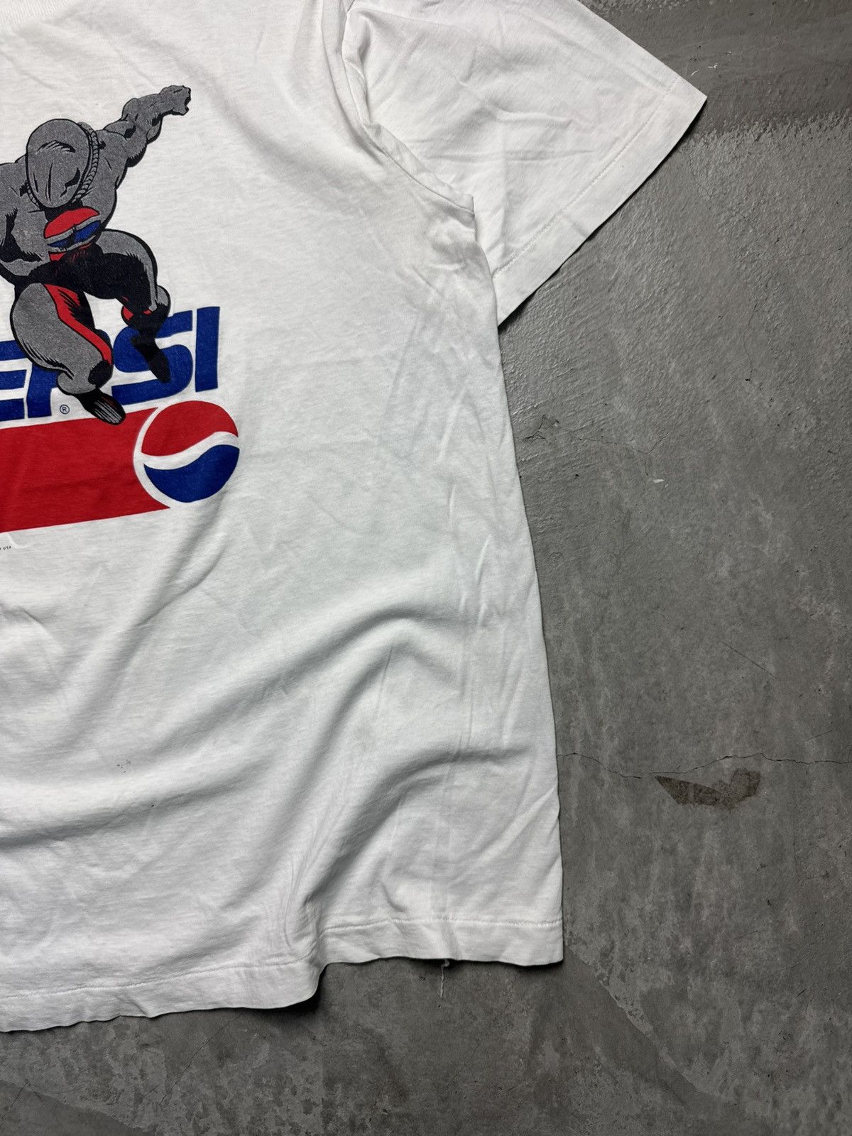 Pepsi × Vintage Vintage pepsiman graphic tee 🥤 Size US M / EU 48-50 / 2 - 2 Thumbnail