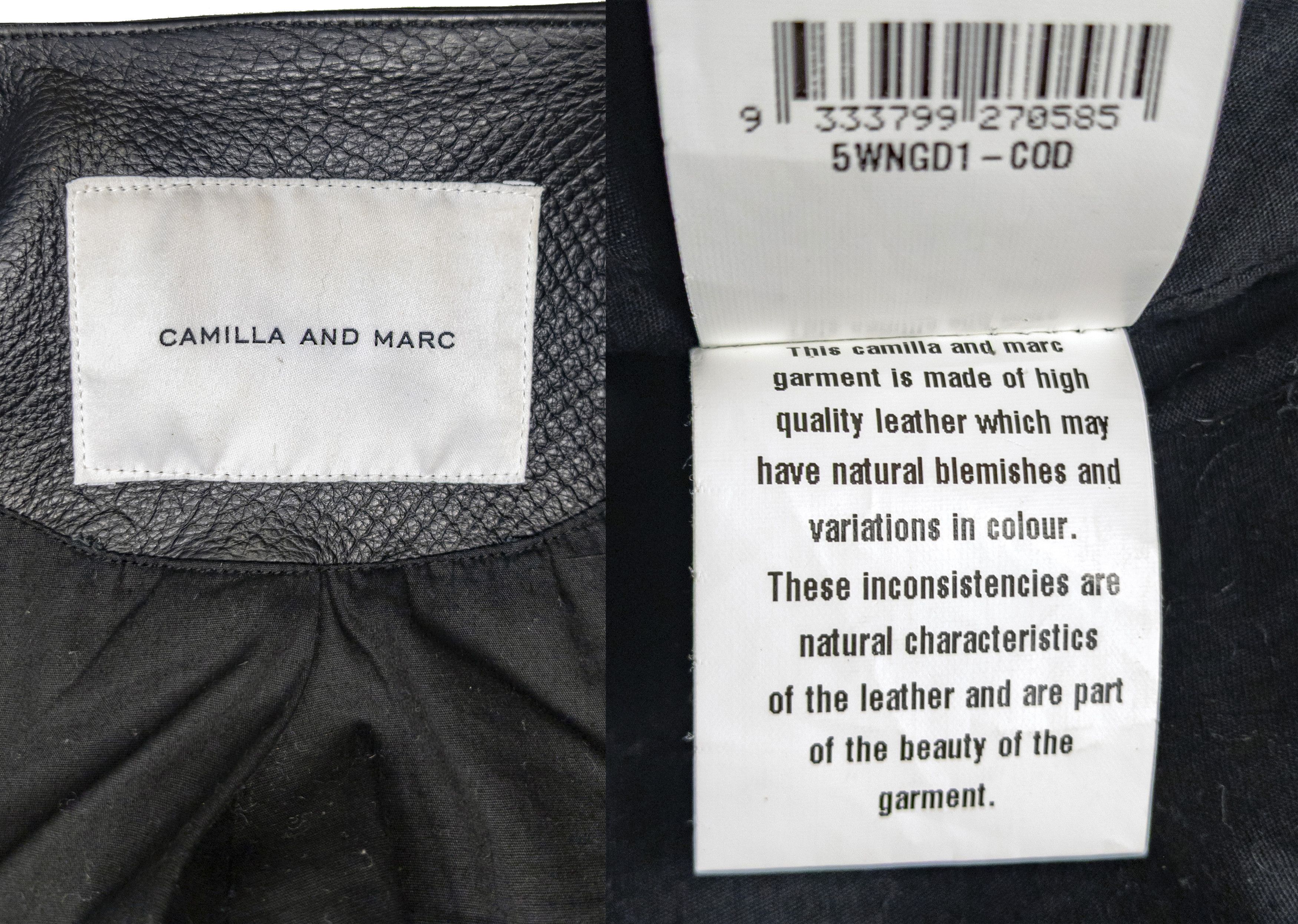 Other Designer Leather Biker Jacket Camilla and Marc Size XS / US 0-2 / IT 36-38 - 14 Thumbnail