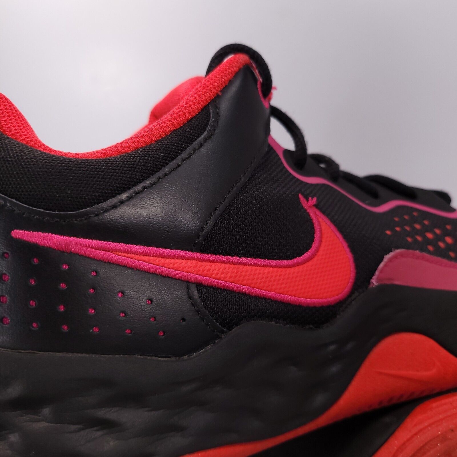 Nike Nike Fly By Mid 3 Shoe Mens Size 13 DD9311-002 Black Red Size US 13 / EU 46 - 8 Thumbnail
