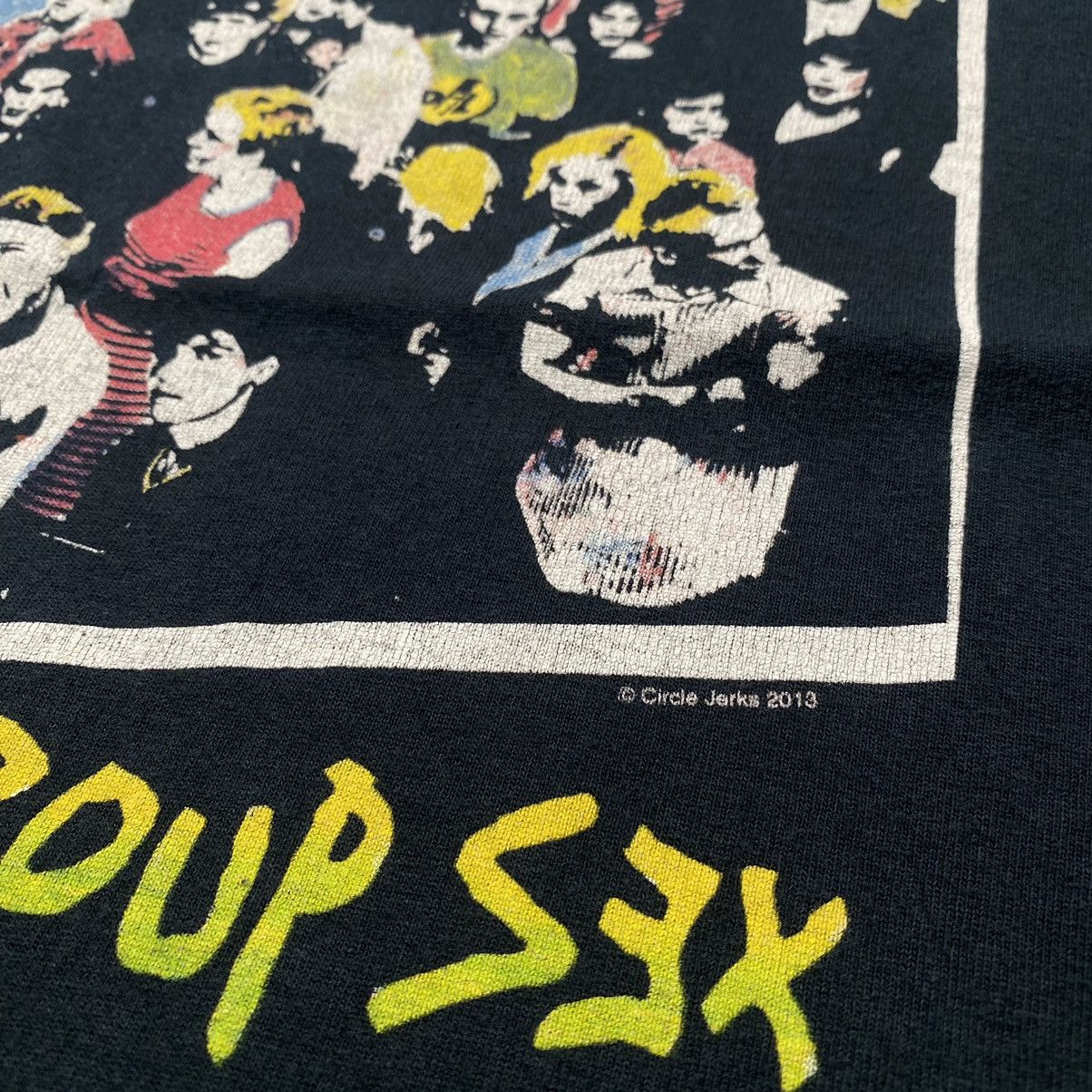 Band Tees y2k Circle Jerks Group Sex Punk Tee Size US L / EU 52-54 / 3 - 3 Thumbnail