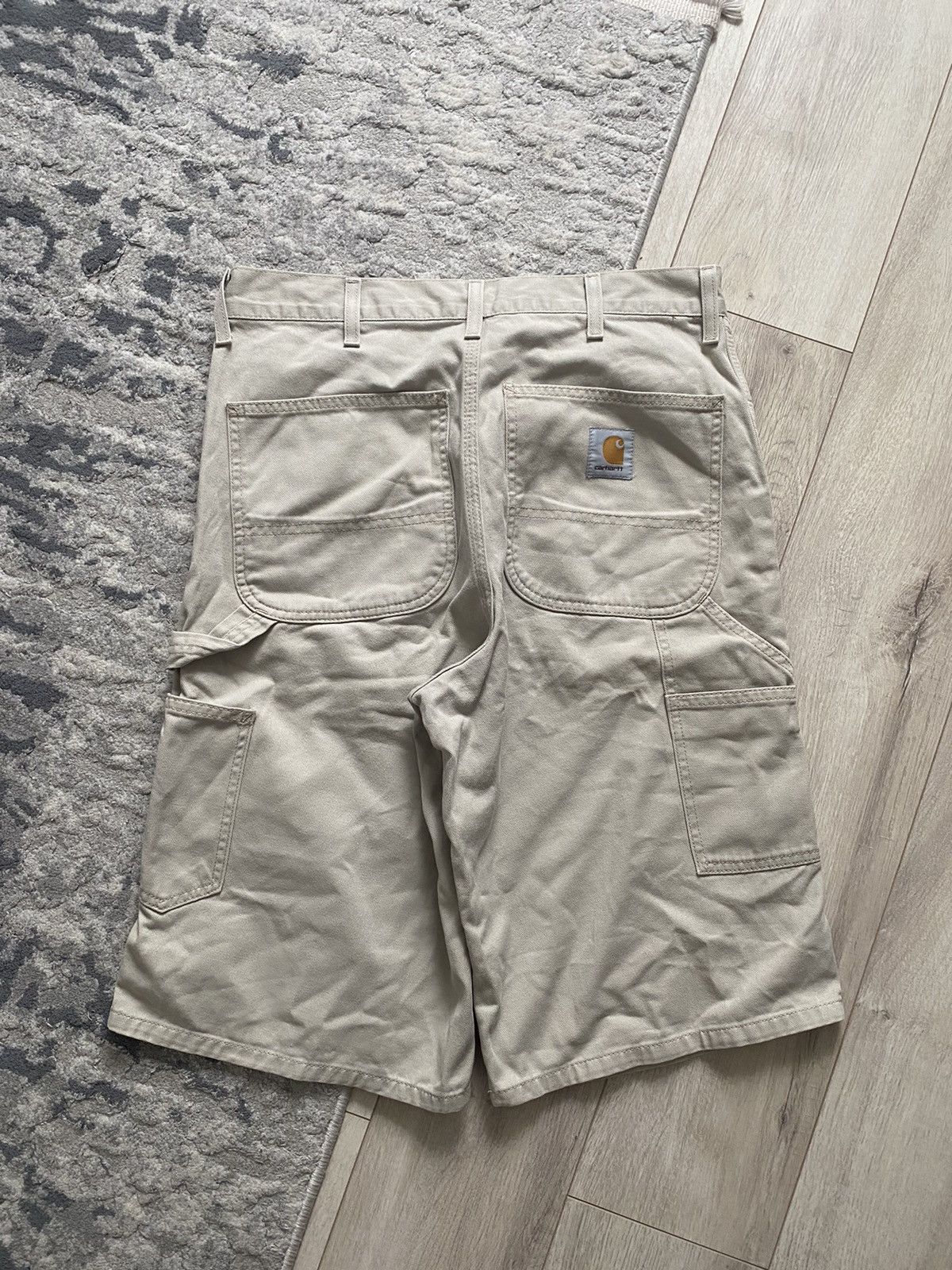 Carhartt Vintage Carhartt Work Shorts ⚙️ Baggy Size US 32 / EU 48 - 3 Thumbnail