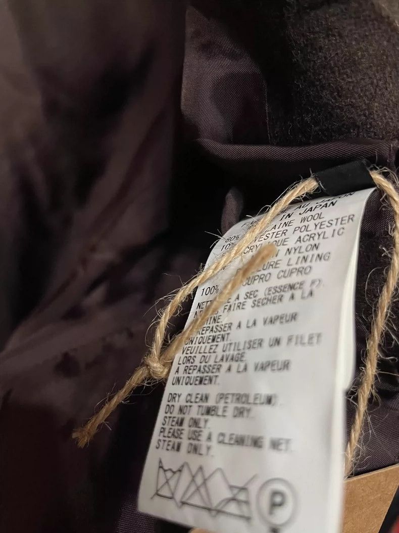 Yohji Yamamoto yohji Yamamoto Pleated Brown wool jacket Size US S / EU 44-46 / 1 - 6 Thumbnail