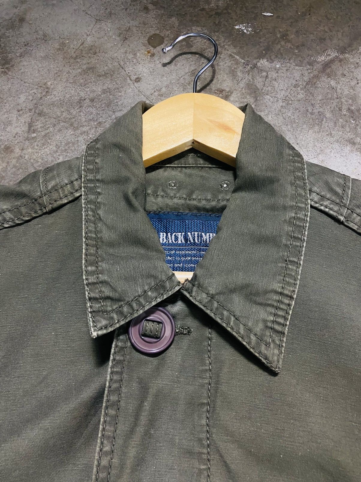 Japanese Brand Back Number Military Style Jacket Size US M / EU 48-50 / 2 - 10 Thumbnail
