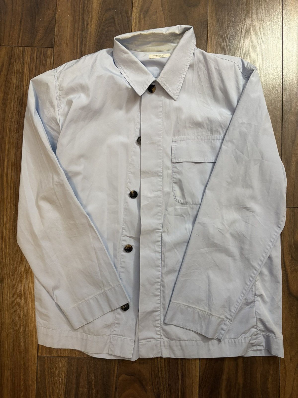 Dries Van Noten Dries Van Noten Light Button Up Jacket Size US XL / EU 56 / 4 - 1 Thumbnail