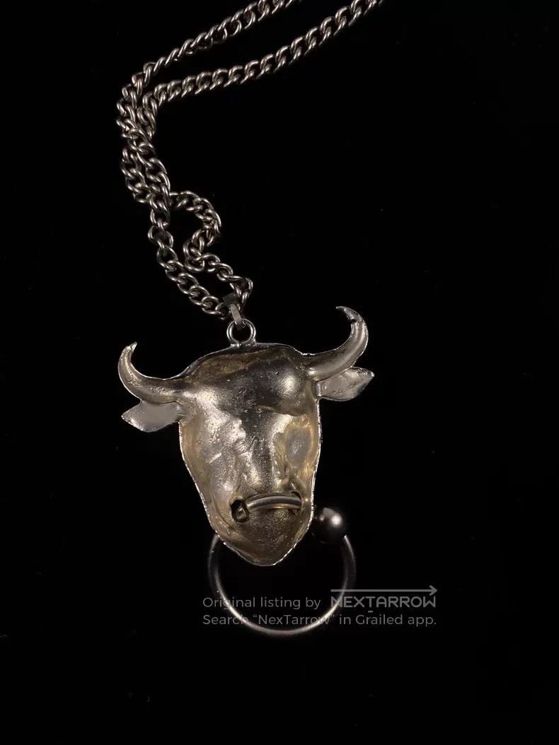 Jean Paul Gaultier jean paul gaultier Bull head necklace Size ONE SIZE - 4 Thumbnail