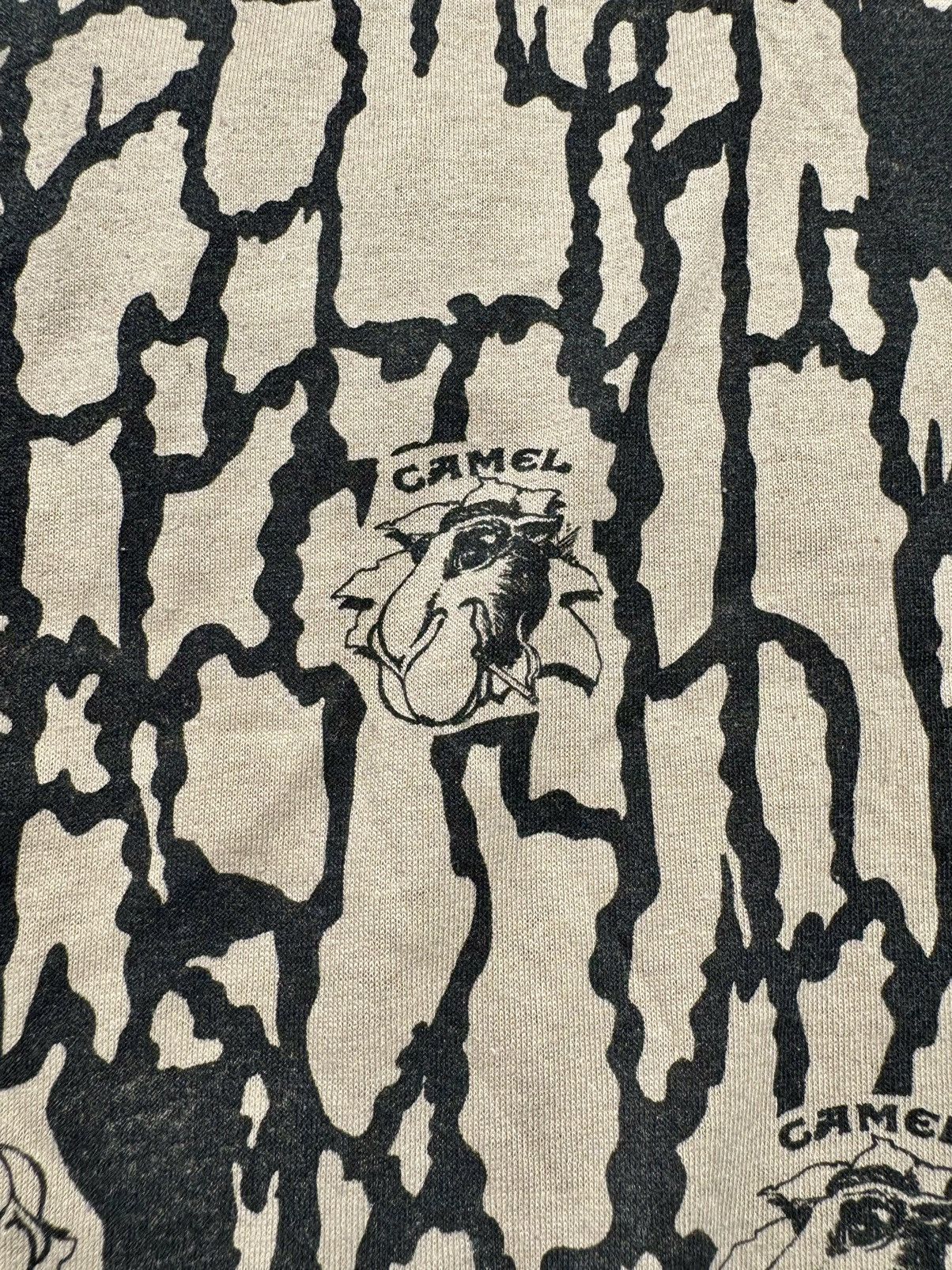 Camel × Vintage Vintage Camel Trebark All Over Print 90’s Cigarette T-Shirt Size US XL / EU 56 / 4 - 4 Thumbnail