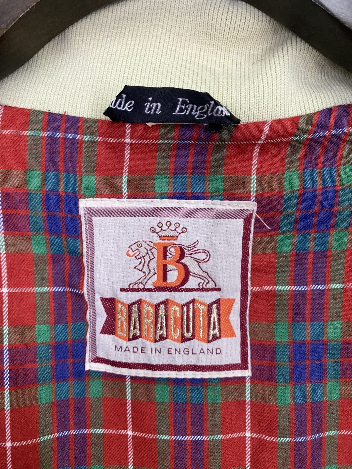 Baracuta Skinhead! Vintage baracuta bomber tartan jacket very rare Size US L / EU 52-54 / 3 - 8 Thumbnail