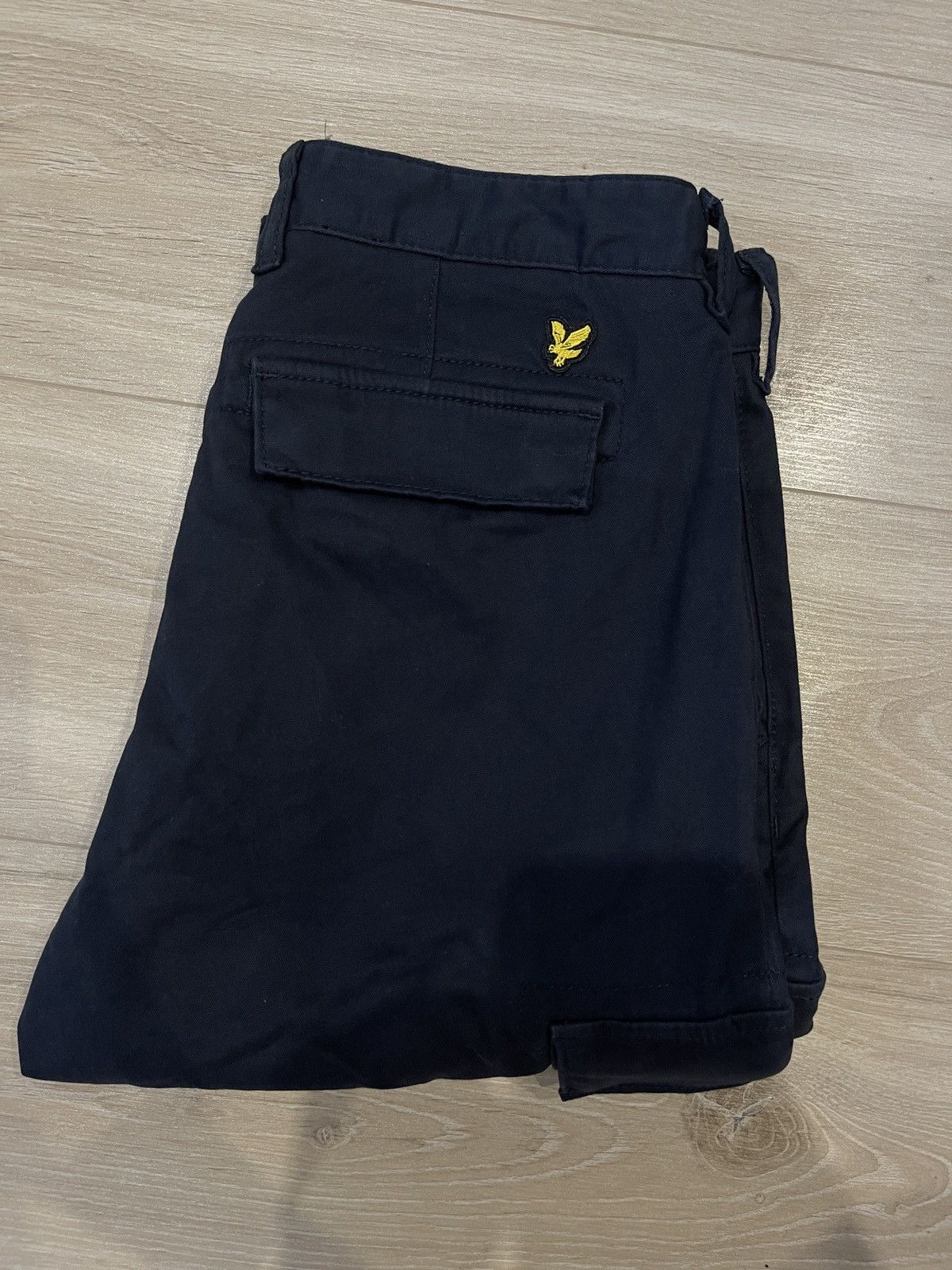 Lyle & Scott Lyle & Scott Slim Cargo Trousers Navy Blue 30/30 Size US 30 / EU 46 - 16 Thumbnail