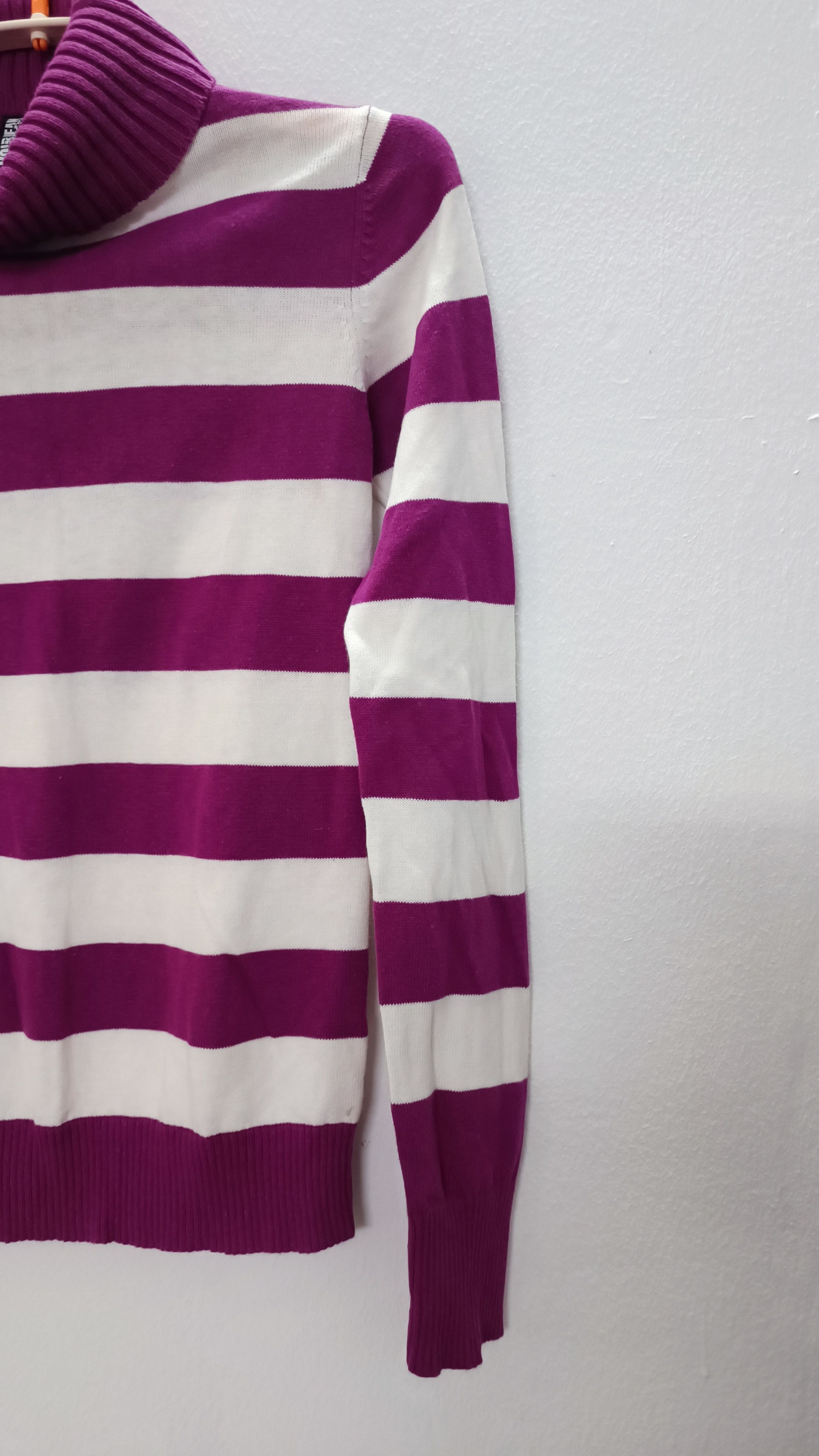 Earl Sweatshirt × Japanese Brand × Voi Jeans Voir Jeans Stripes Vintage Look Sweatshirts Size S / US 4 / IT 40 - 4 Thumbnail