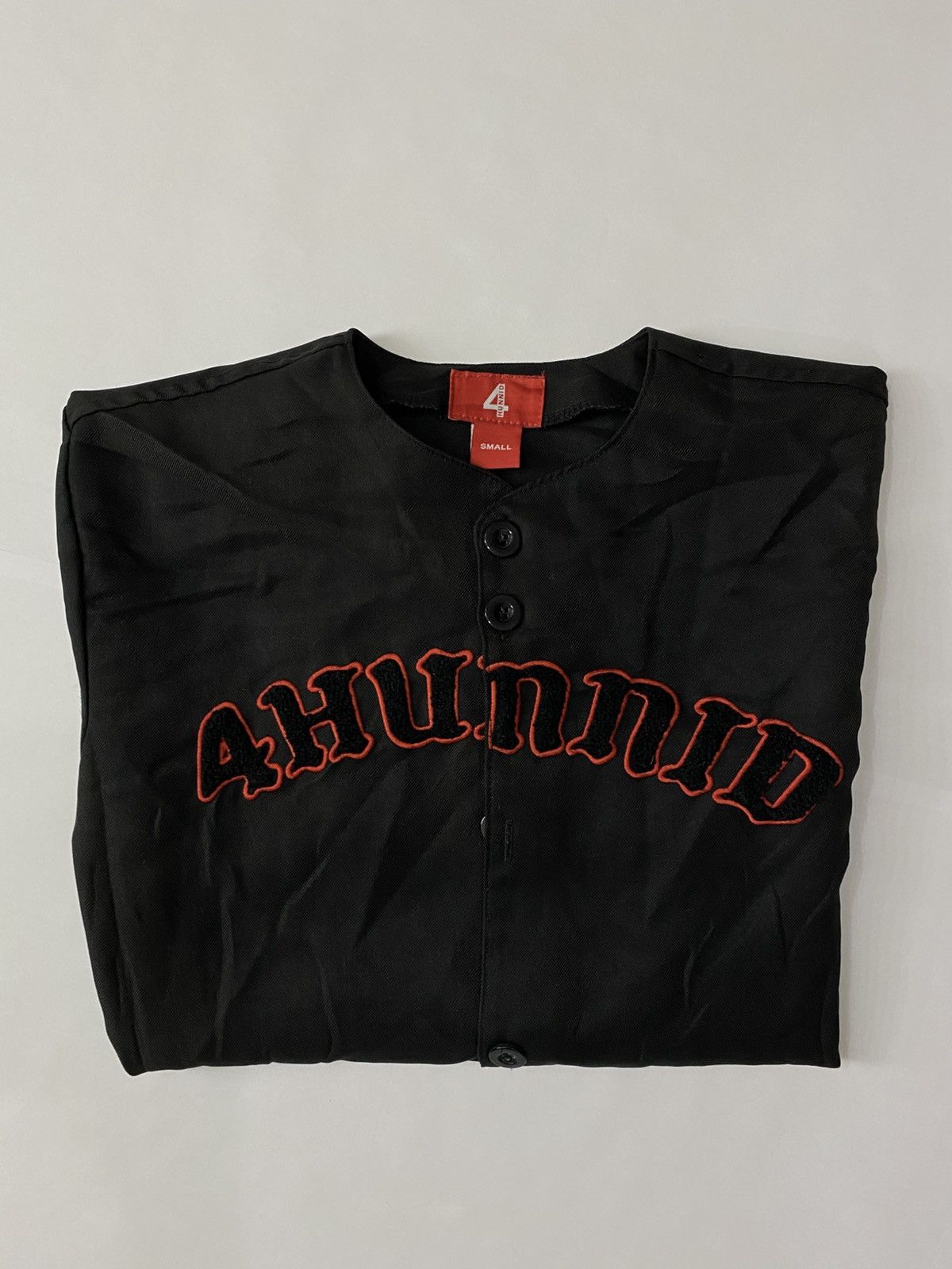 4HUNNID 4 HUNNID BASEBALL JERSEY. Size US S / EU 44-46 / 1 - 10 Thumbnail